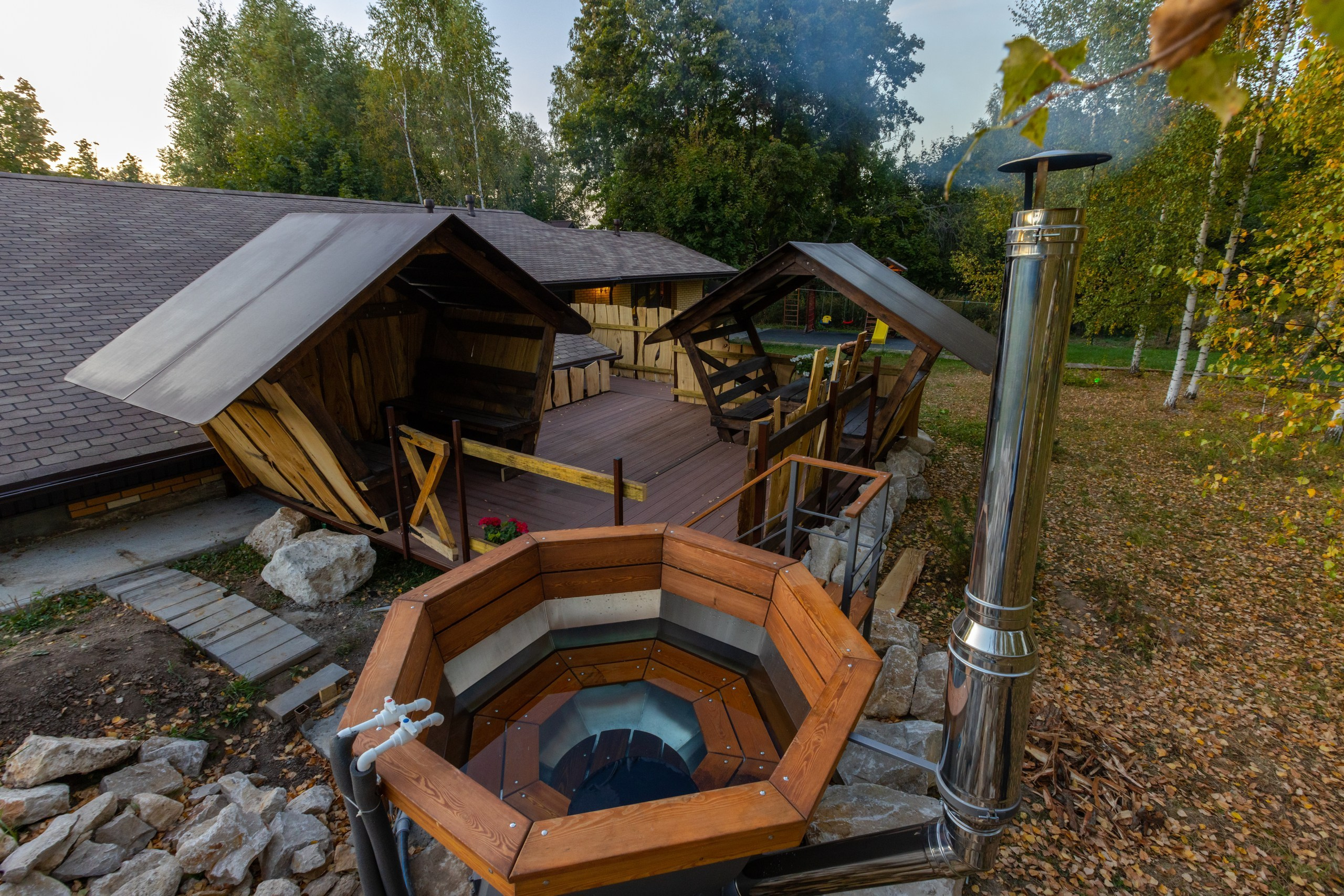 Большая Тросна вечером и новый бассейный комплекс. Фотограф в Туле Крупский АнДРей. Фотостудия «КАДР71» в Туле