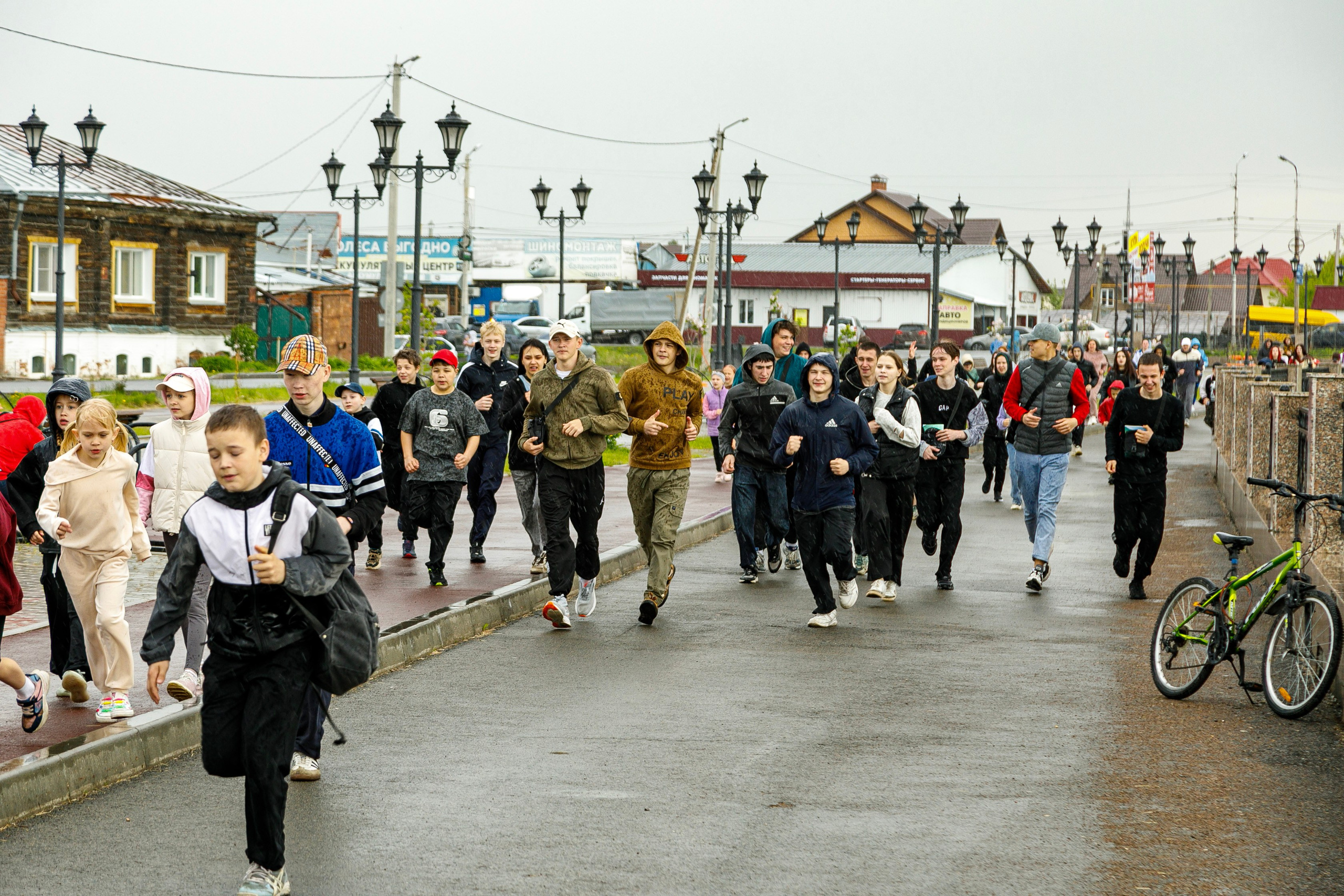 «СпортЛето» и «Зарядка с чемпионом» — семья Сармачевых 😋. Фотограф Андрей Гузеев