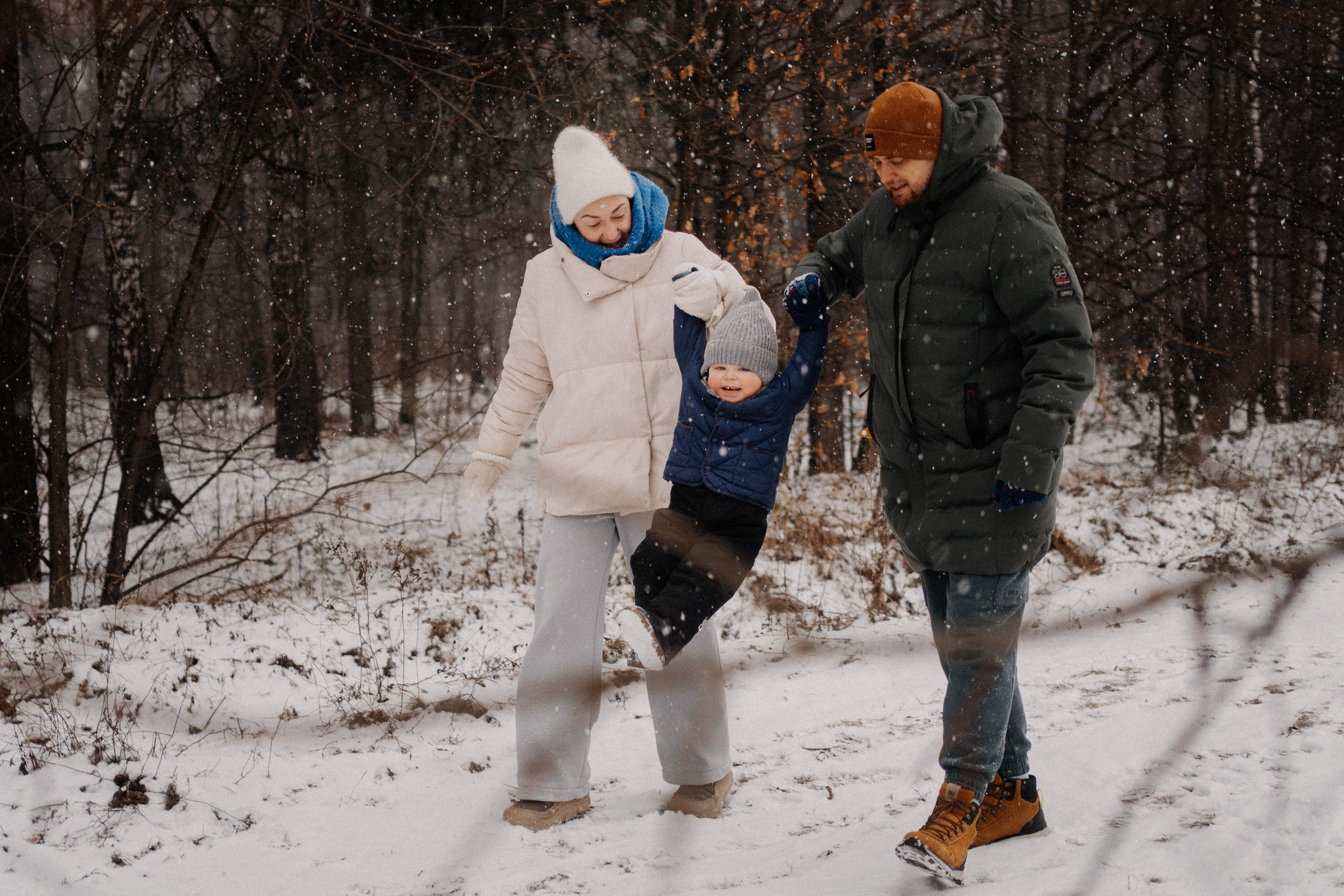 Катя, Вова и Сашка-дракон. Семейный фотограф и видеограф в Москве