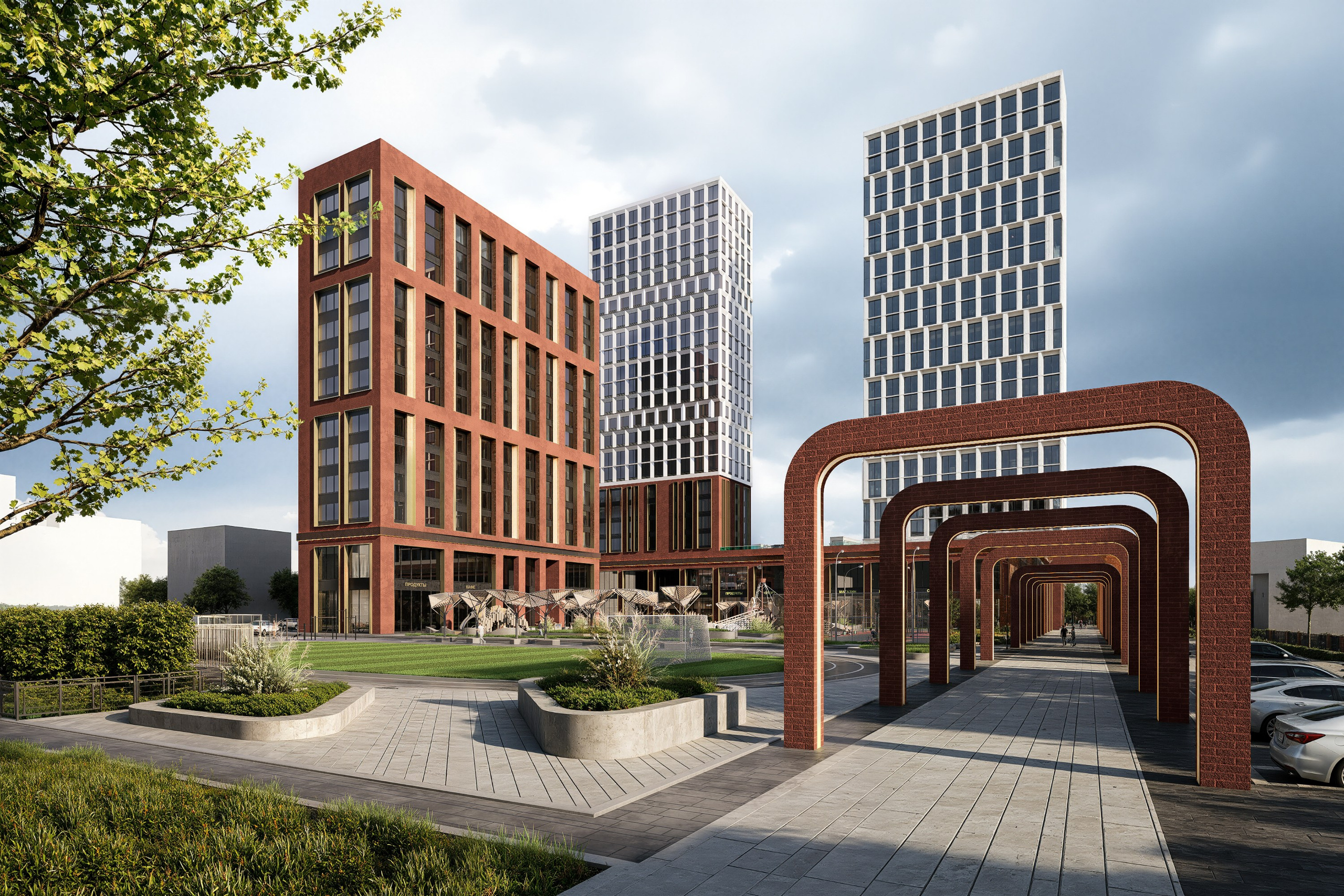 ЖК Шурановский. Архитектурно-дизайнерское бюро ROOMS