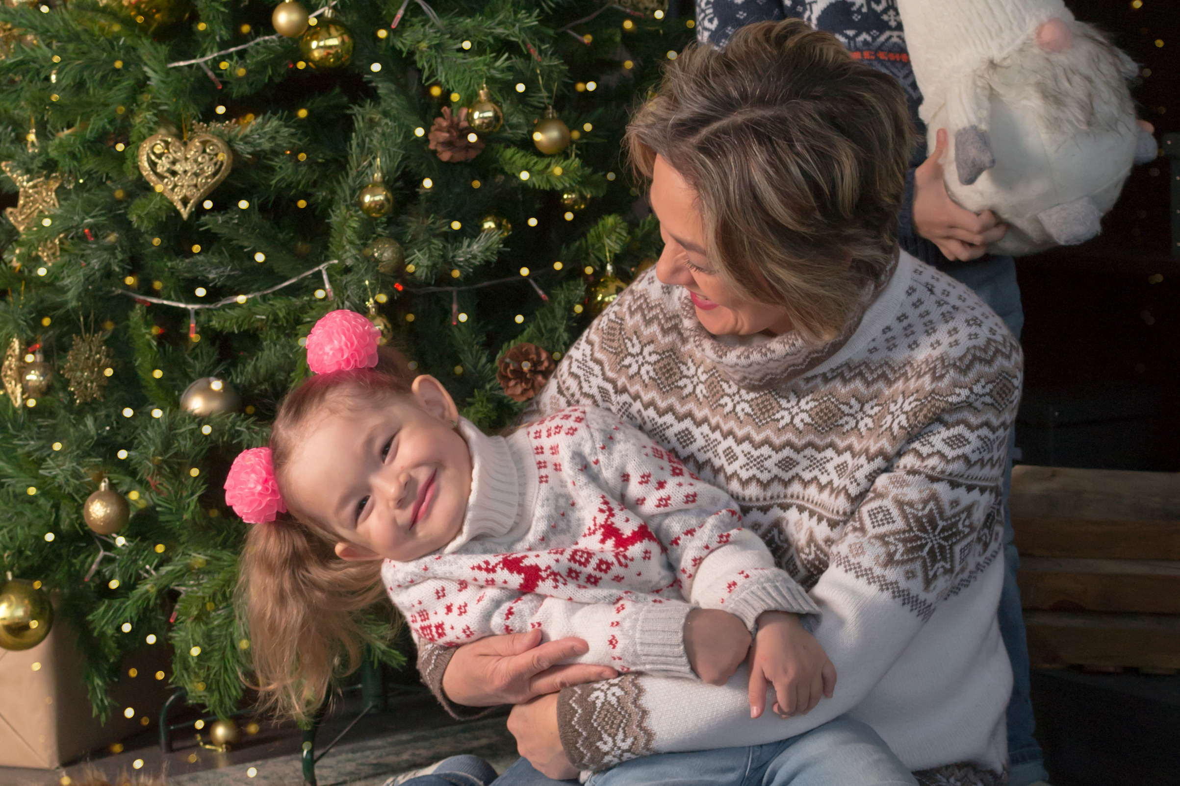 Новогодние в студии Фотобар. Семейный и детский фотограф в Уфе Юлия Суркова