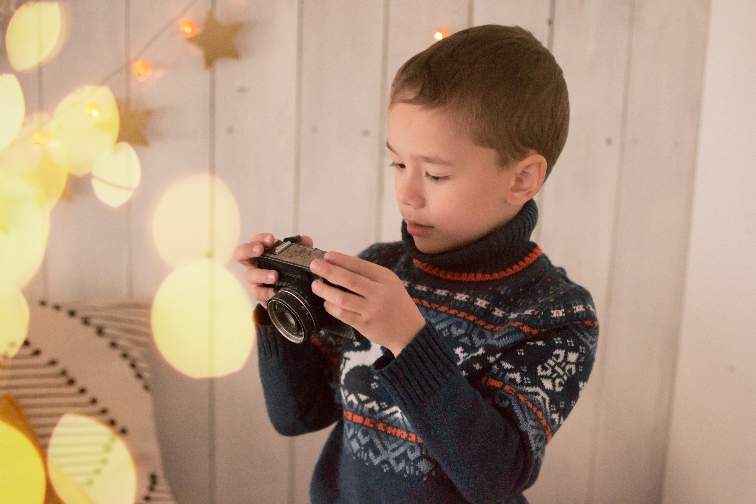 Новогодние в студии Фотобар. Семейный и детский фотограф в Уфе Юлия Суркова