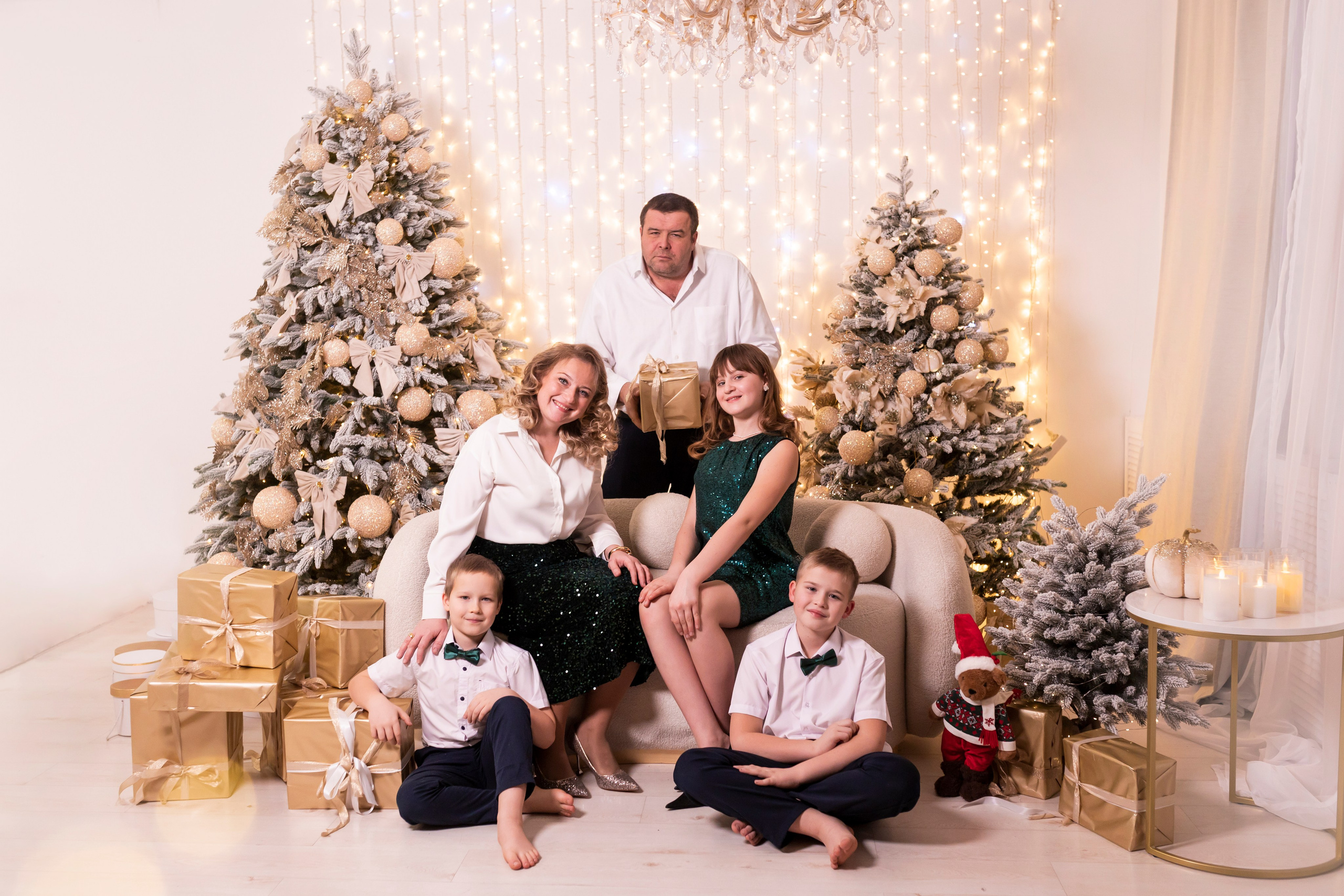 Дружная семья. Семейный и детский фотограф в городе Подолск МО Крылова Ирина