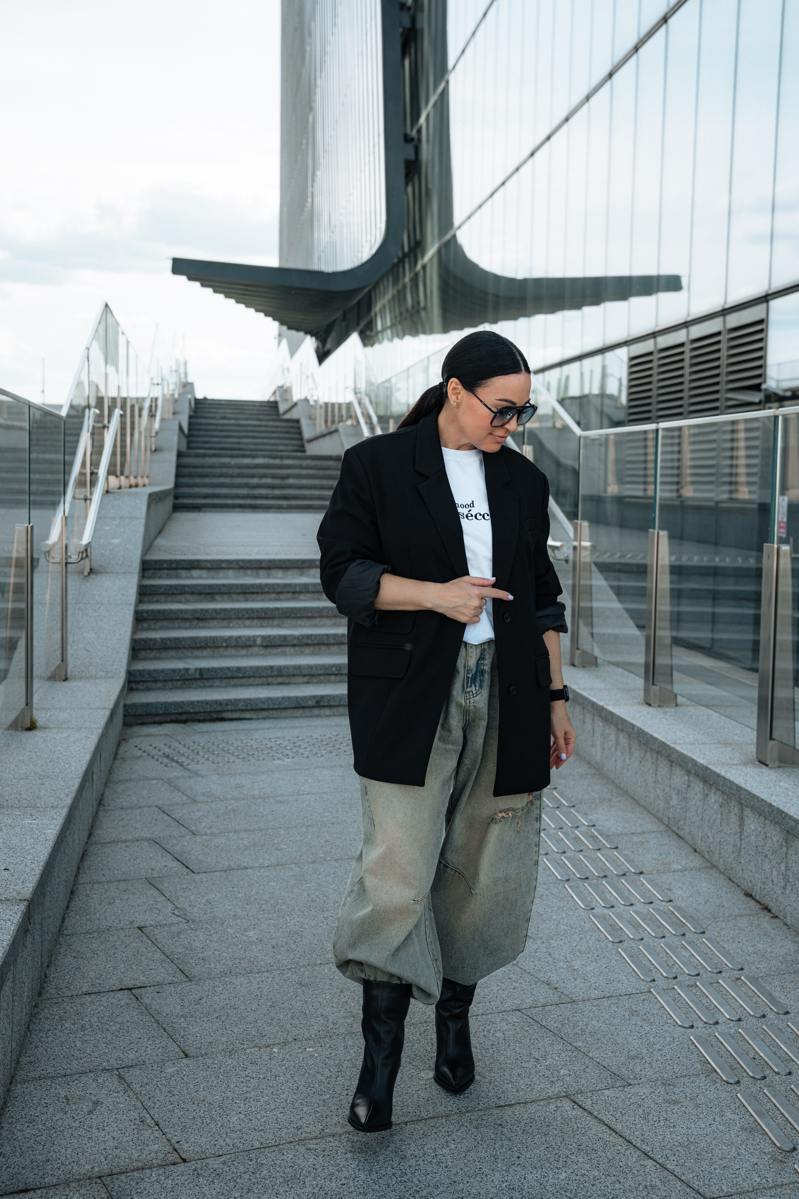 Елена. Лахта центр. Портретный фотограф в Санкт-Петербурге Дмитриева Наталия