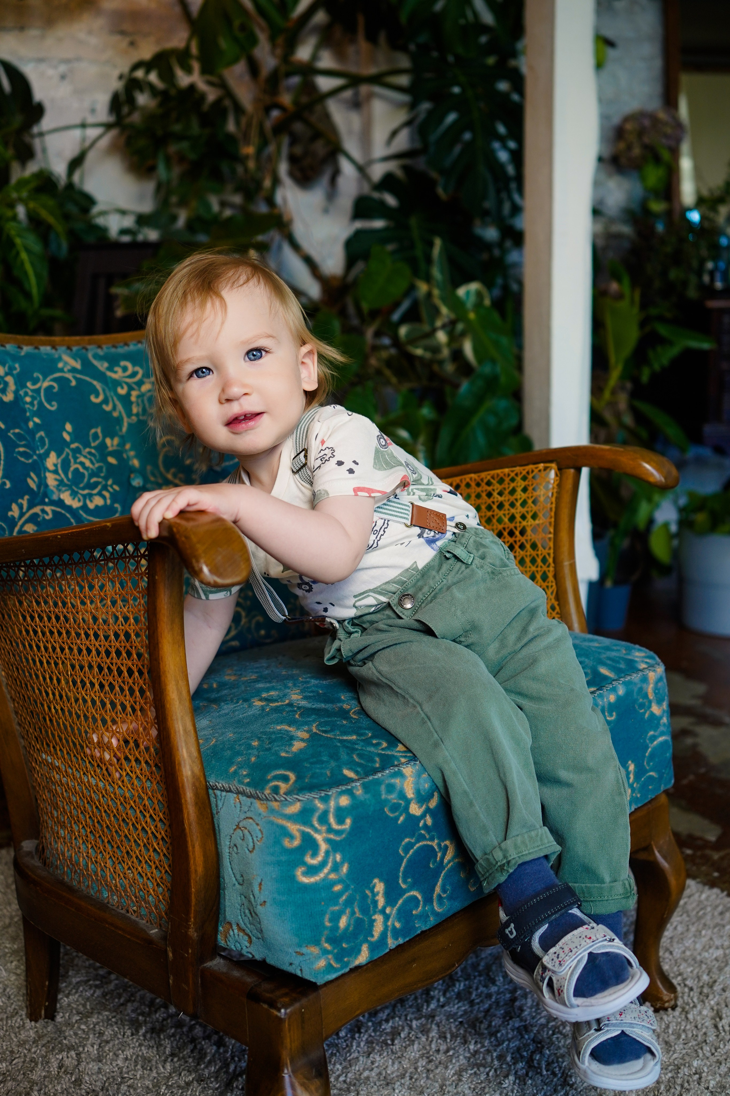 Семья с малышом в фотостудии. Семейный и портретный фотограф в Екатеринбурге Анна Лобанова