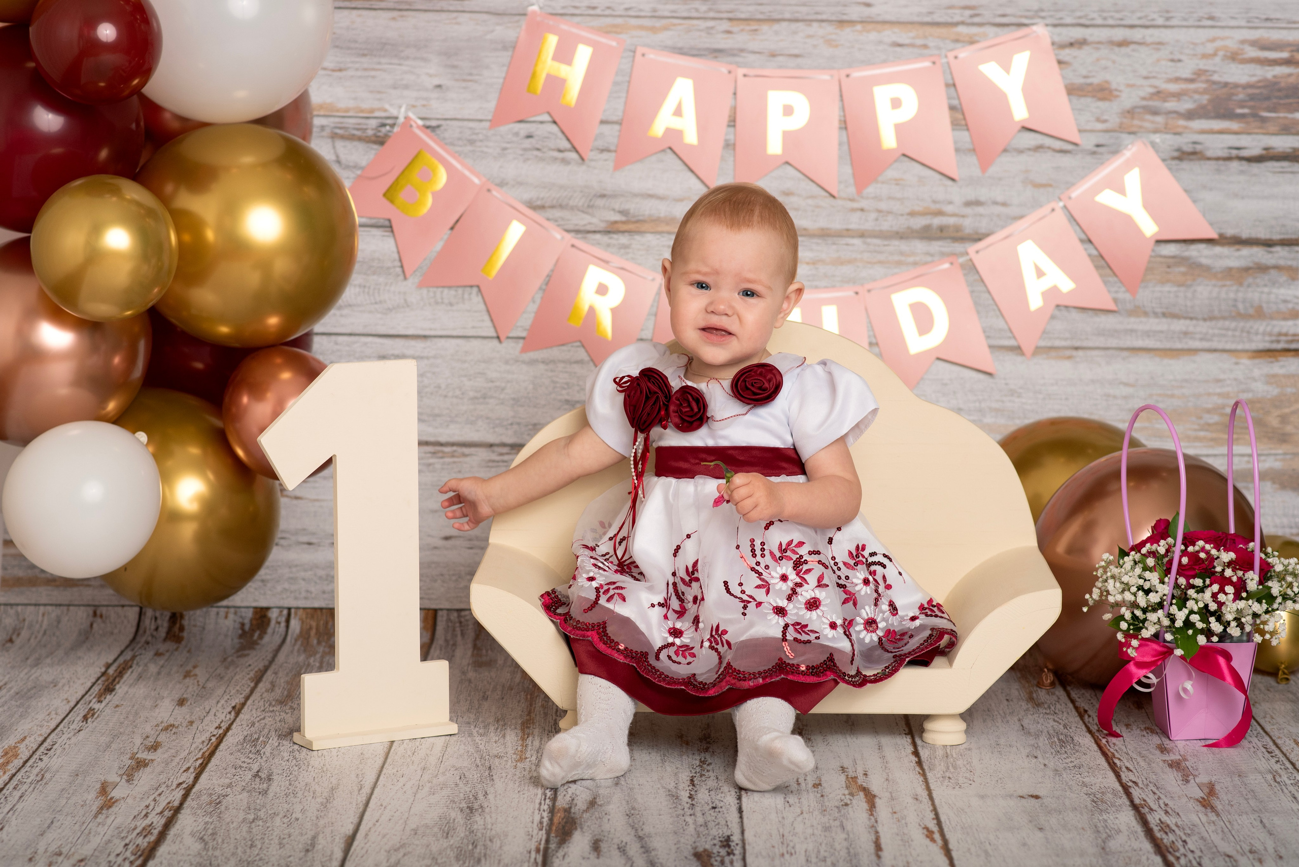 Первый годик малыша. Фотограф в Чесме Елена Воронина