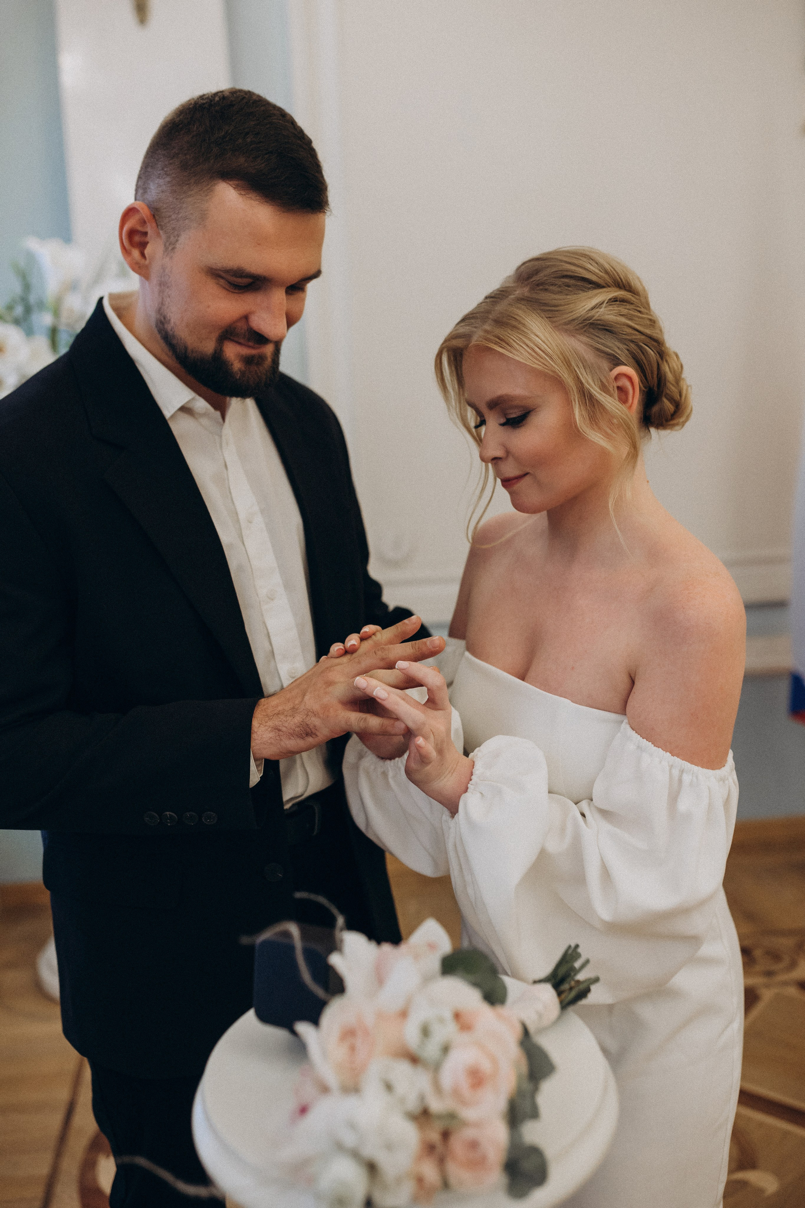 Михаил и Анастасия | Загс Кировского района. Свадебный и love story фотограф в Санкт-Петербурге