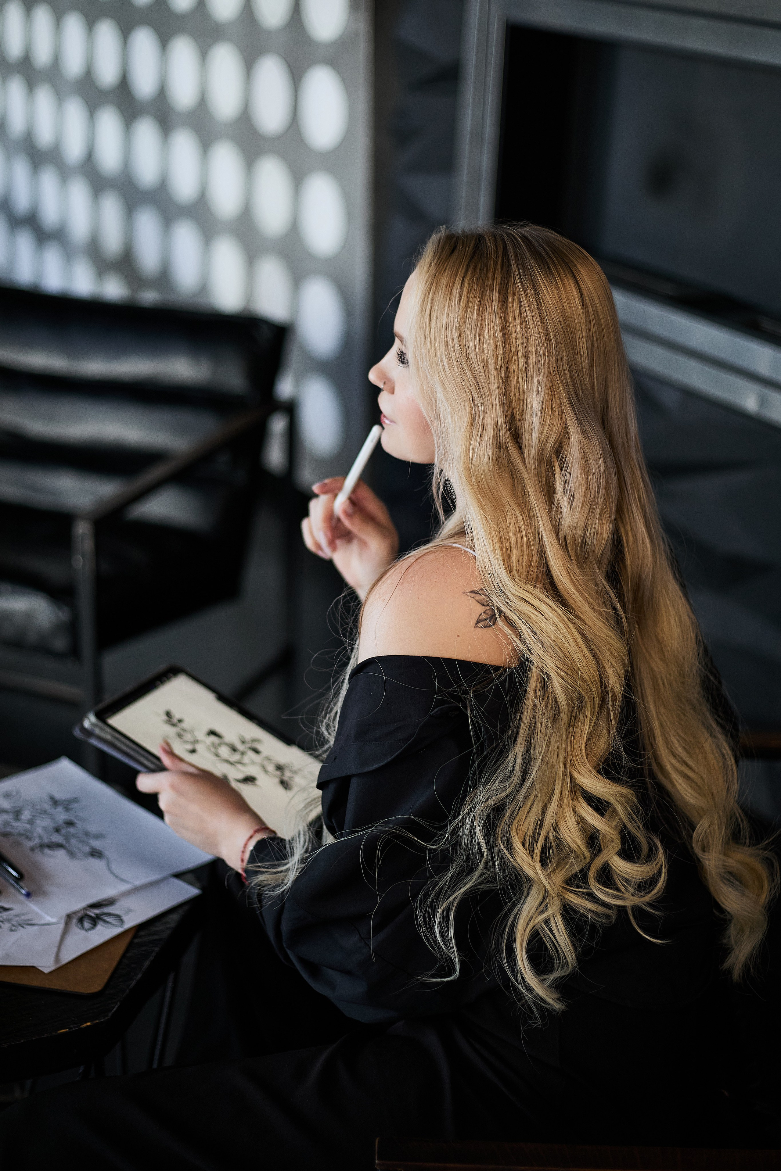 Тату мастер. Репортажный Фотограф Москва Дарья Лунева