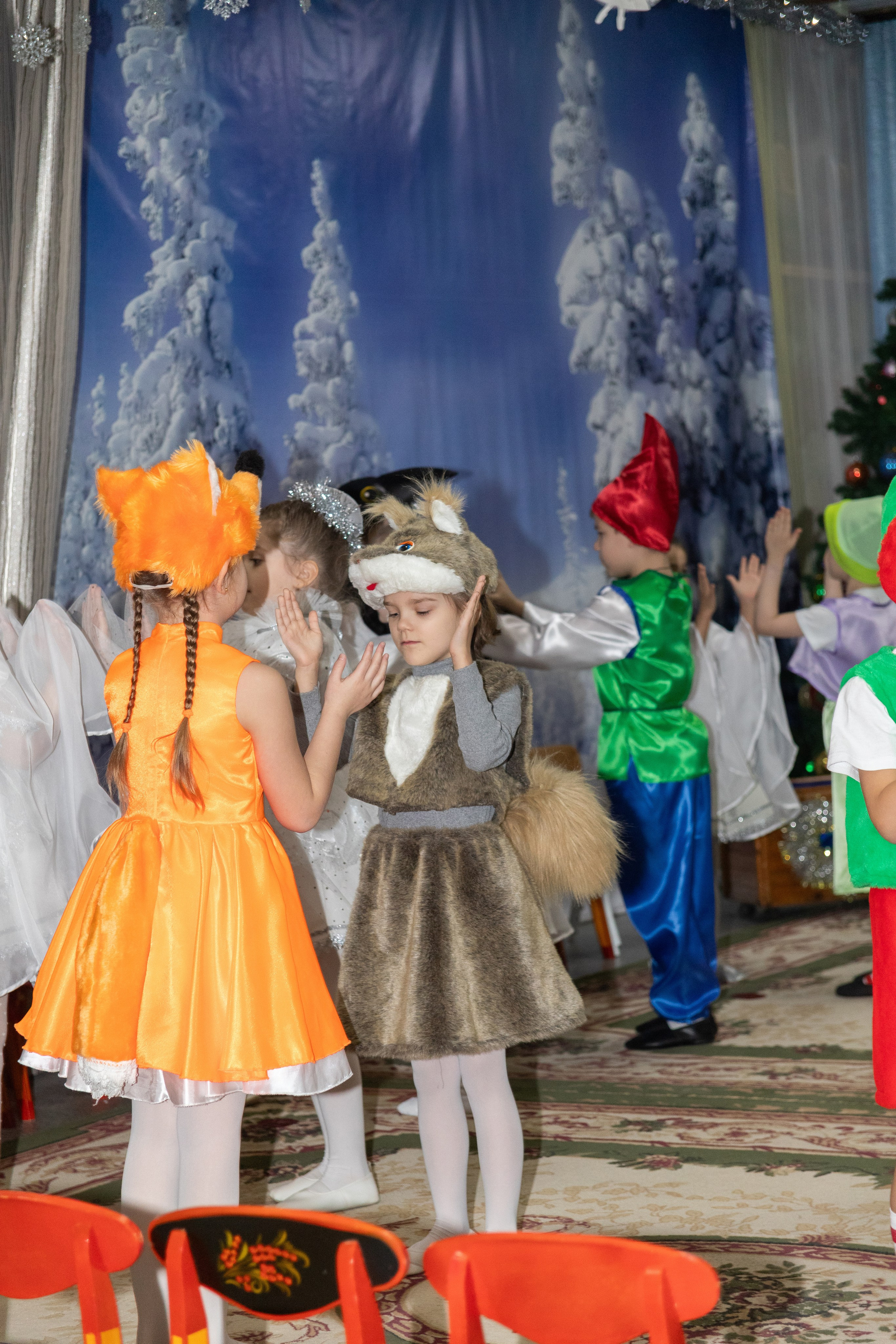 Новогодний утренник подготовительной группы. Индивидуальный и свадебный фотограф в Москве, Электростали и Туле Кадейкина Екатерина