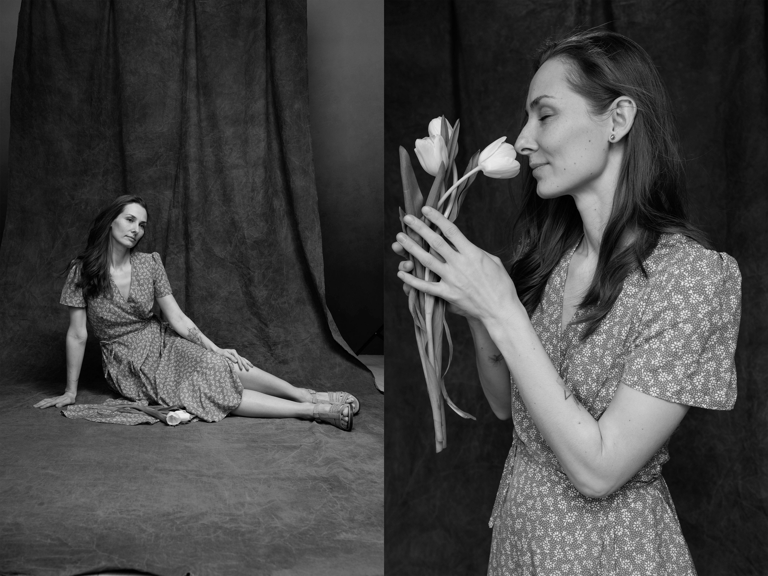 Студийный портрет Евгении. Женский портрет вне времени. Санкт-Петербург