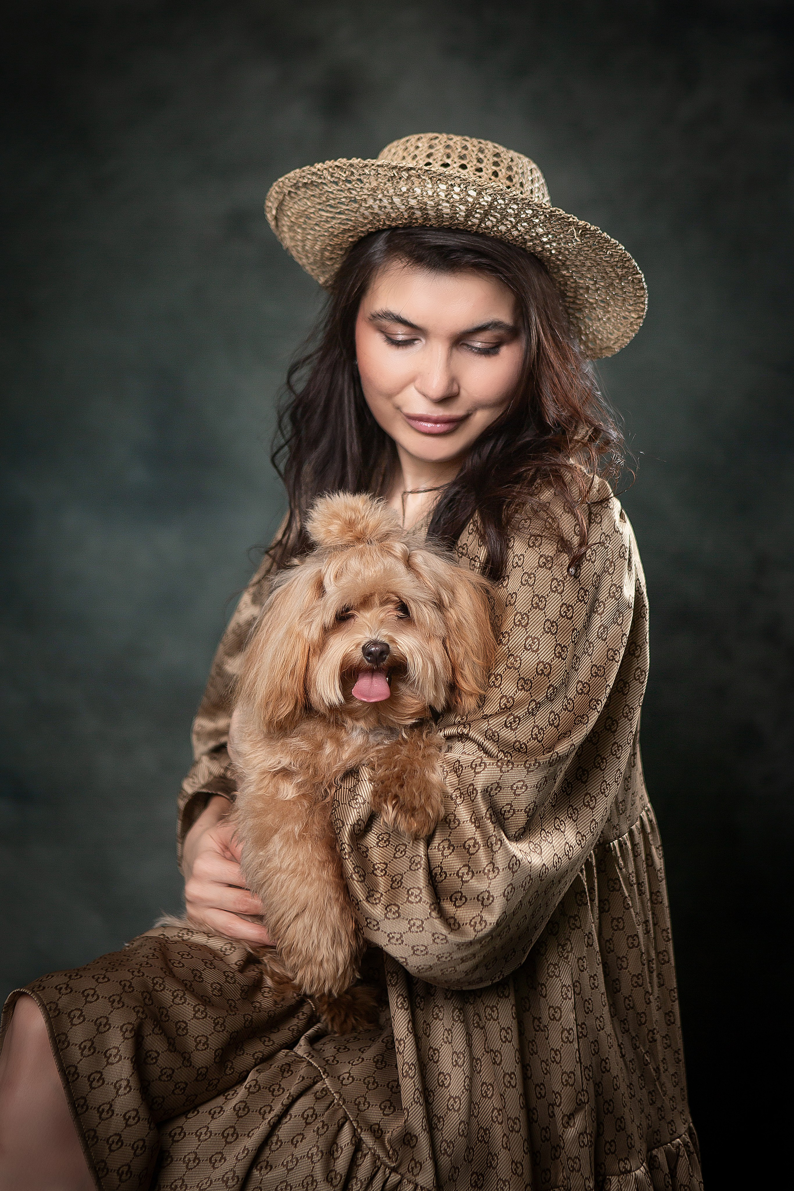 Дама с собачкой. Фотограф Мария Кольцова