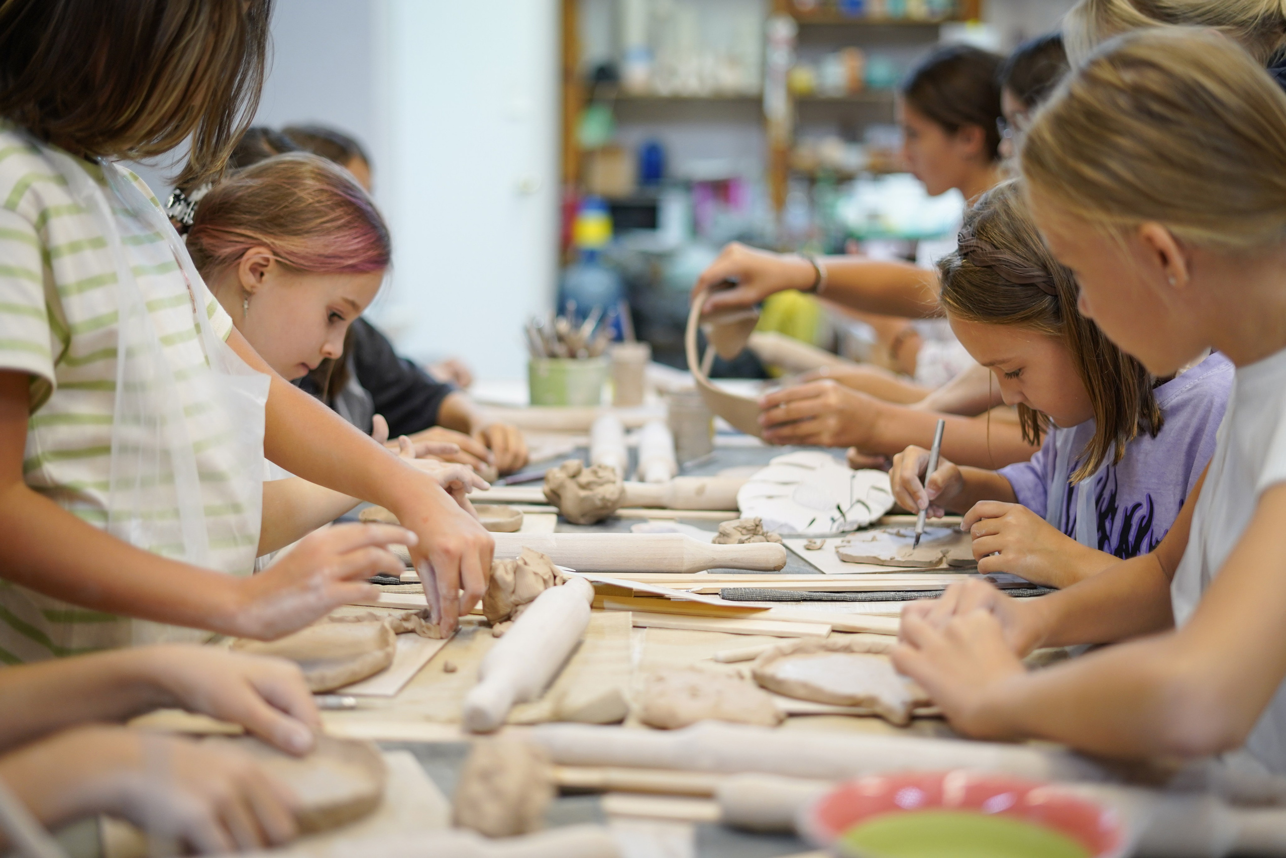Сьемка в гончарной мастерской. Главная