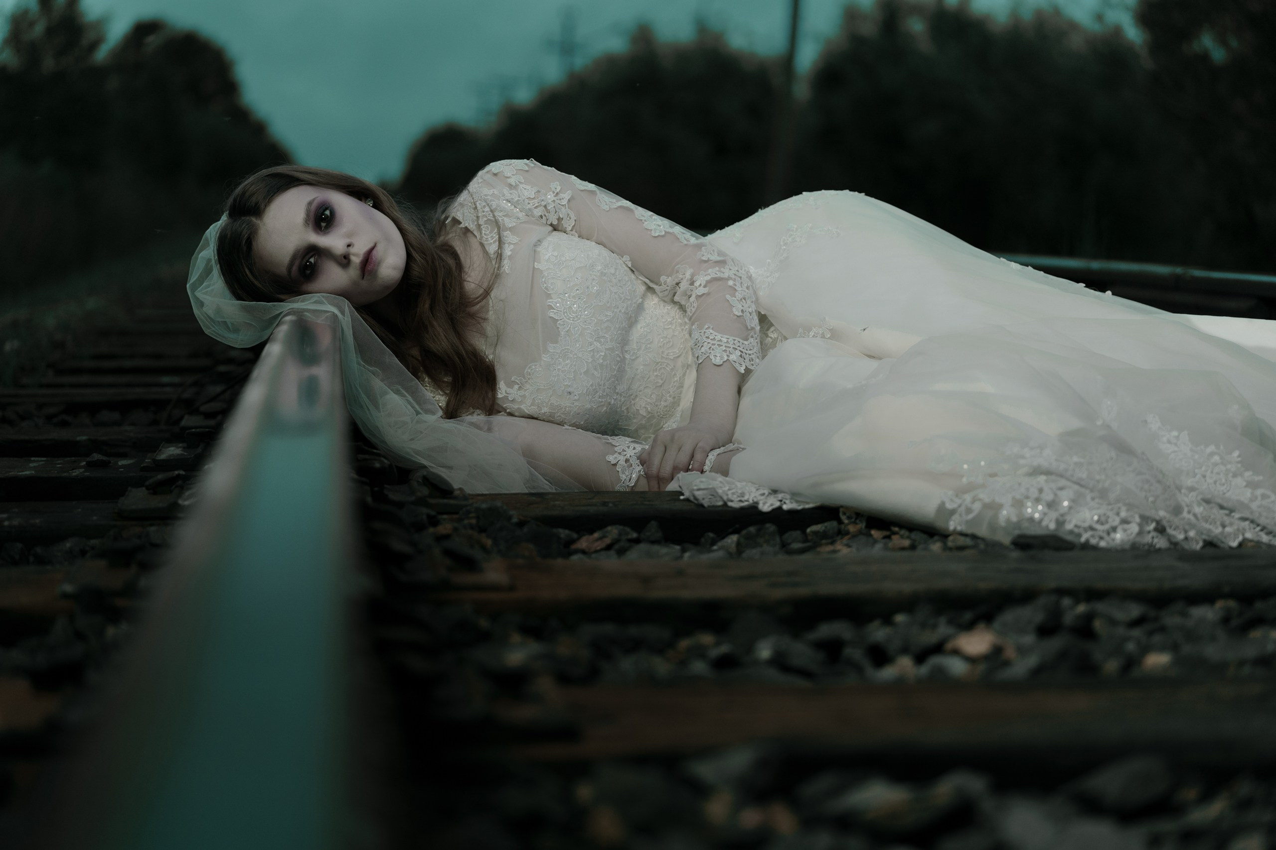 Мертвая Невеста (Екатерина). Фотограф Анатолий Багрецов г. Архангельск