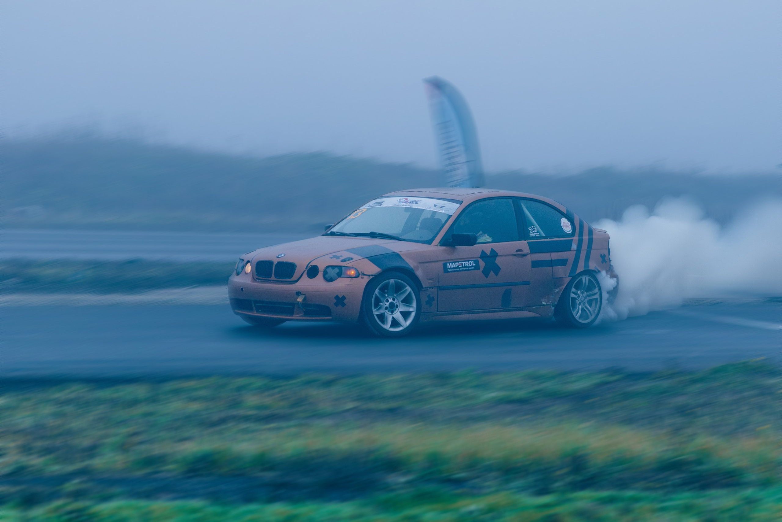 Фотосъёмка профессионального зимнего дрифта в Ростове-на-Дону. Портретный фотограф в Ростове-на-Дону Антон Казарин