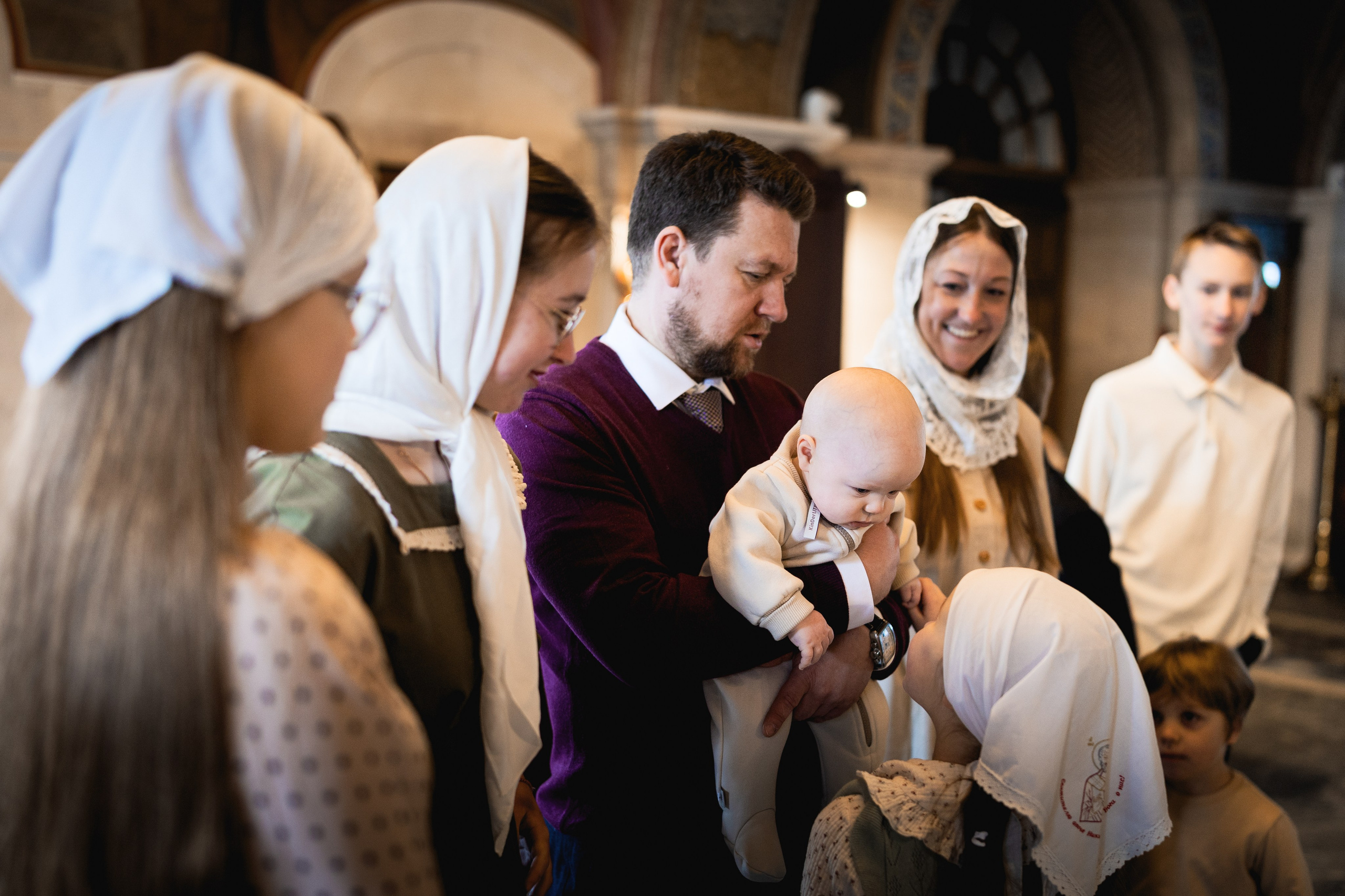Крещение Святослава. Уникальный фотограф на крещение и венчание. Москва