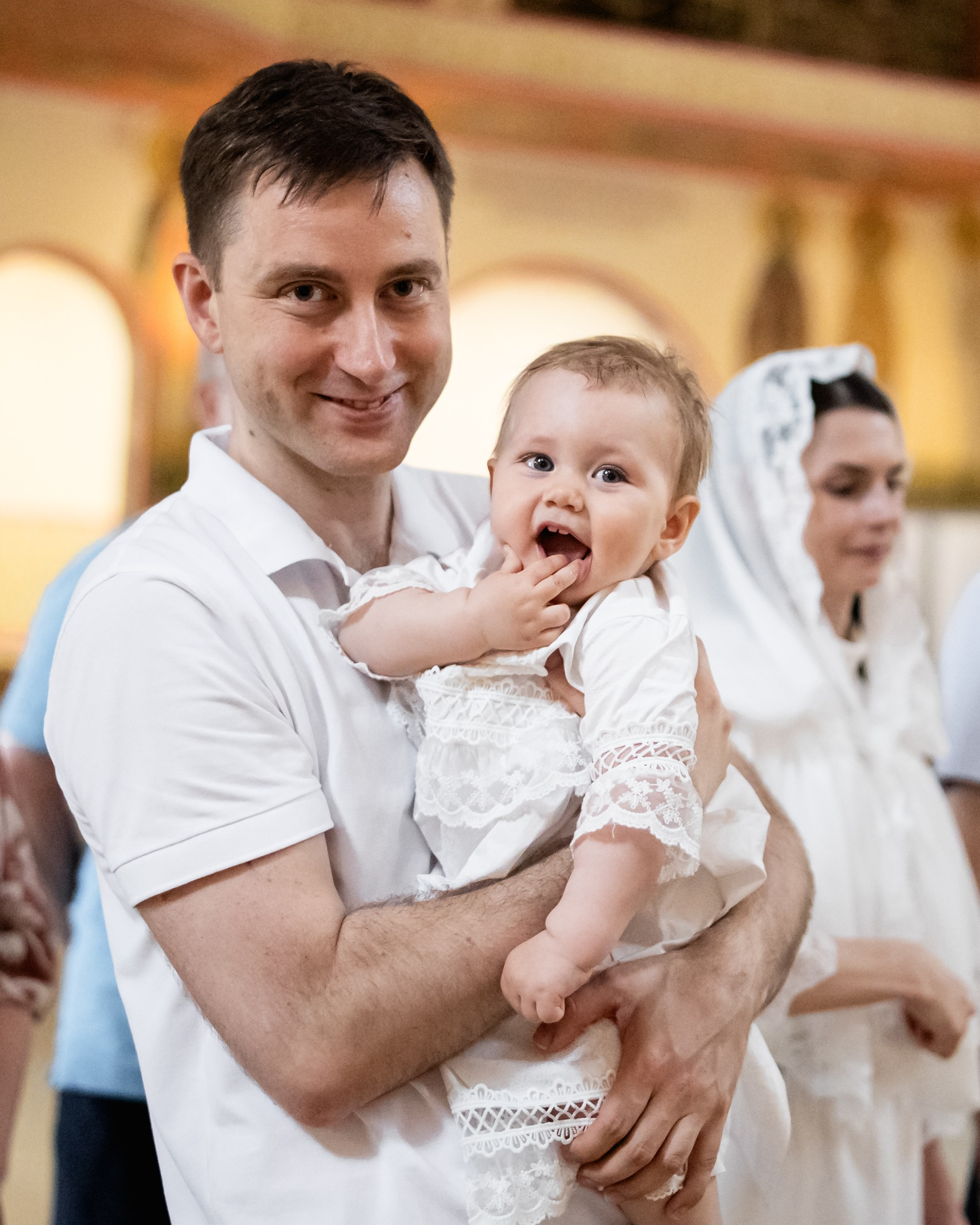 Крещение Евангелины. Уникальный фотограф на крещение и венчание. Москва