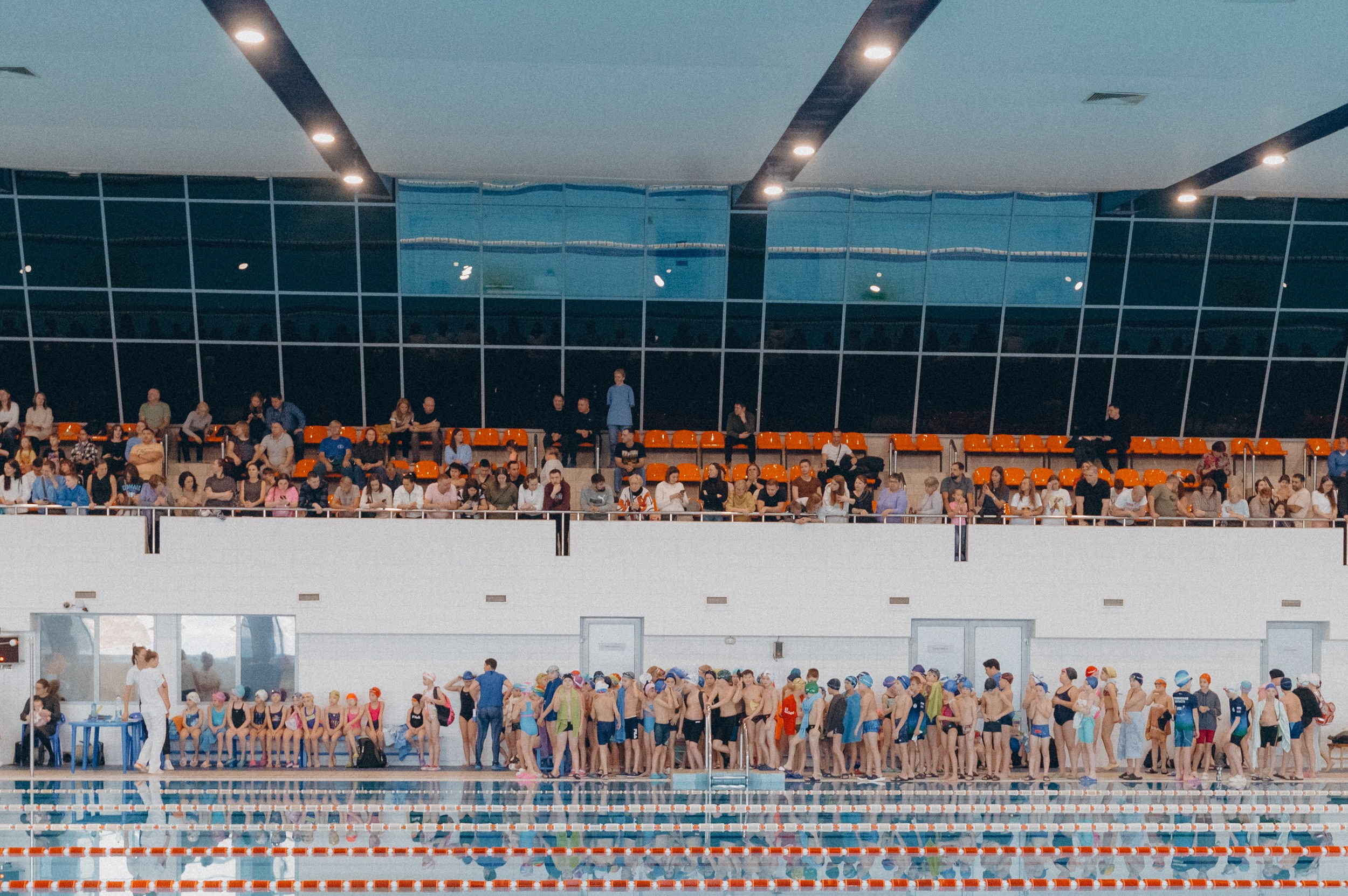 «Новогодние заплывы» в СОЦ «Зодчий». Фотограф Дмитрий Пименов