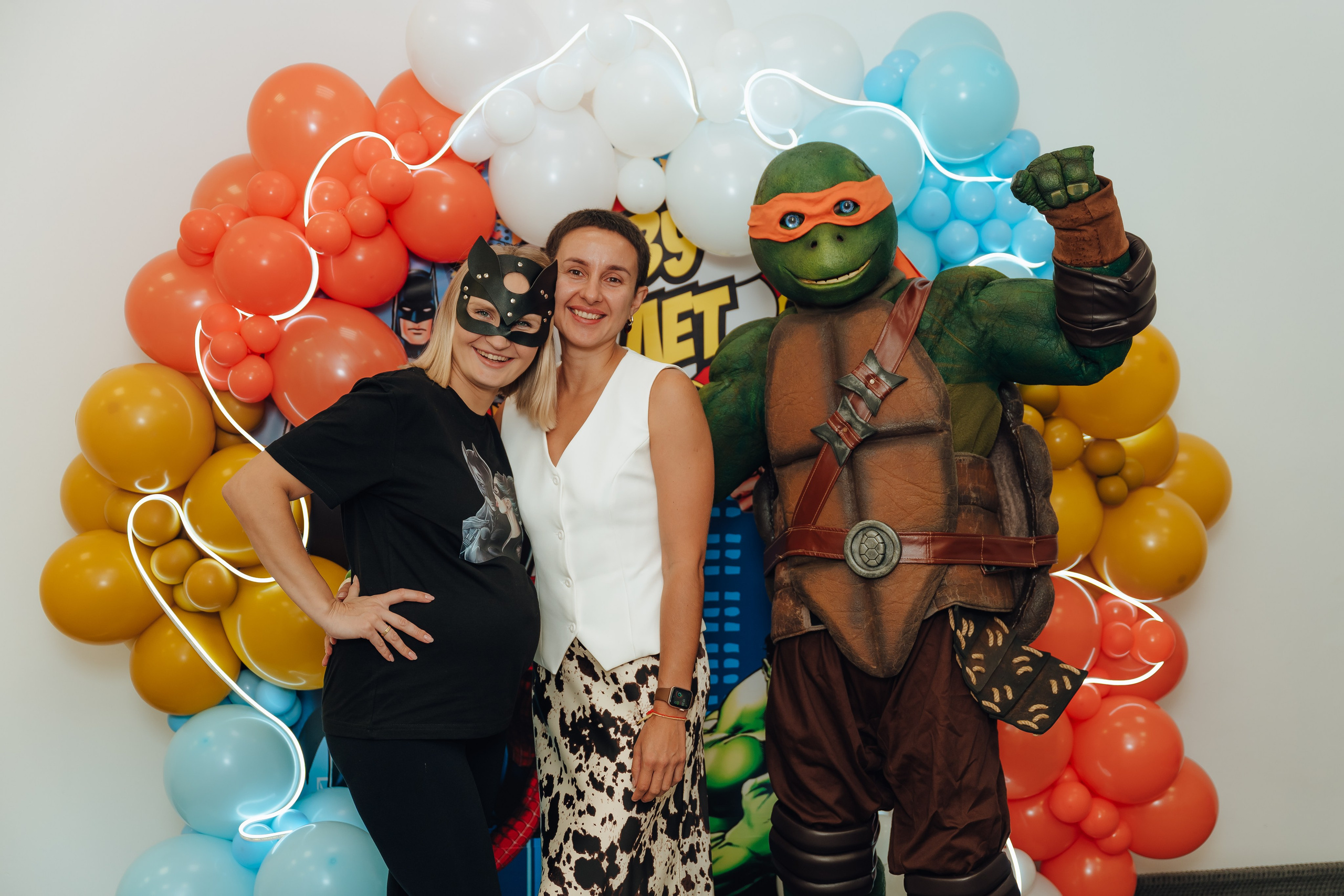 Праздник Льва в Мультифокс. Детский и семейный фотограф Катерина Мишина