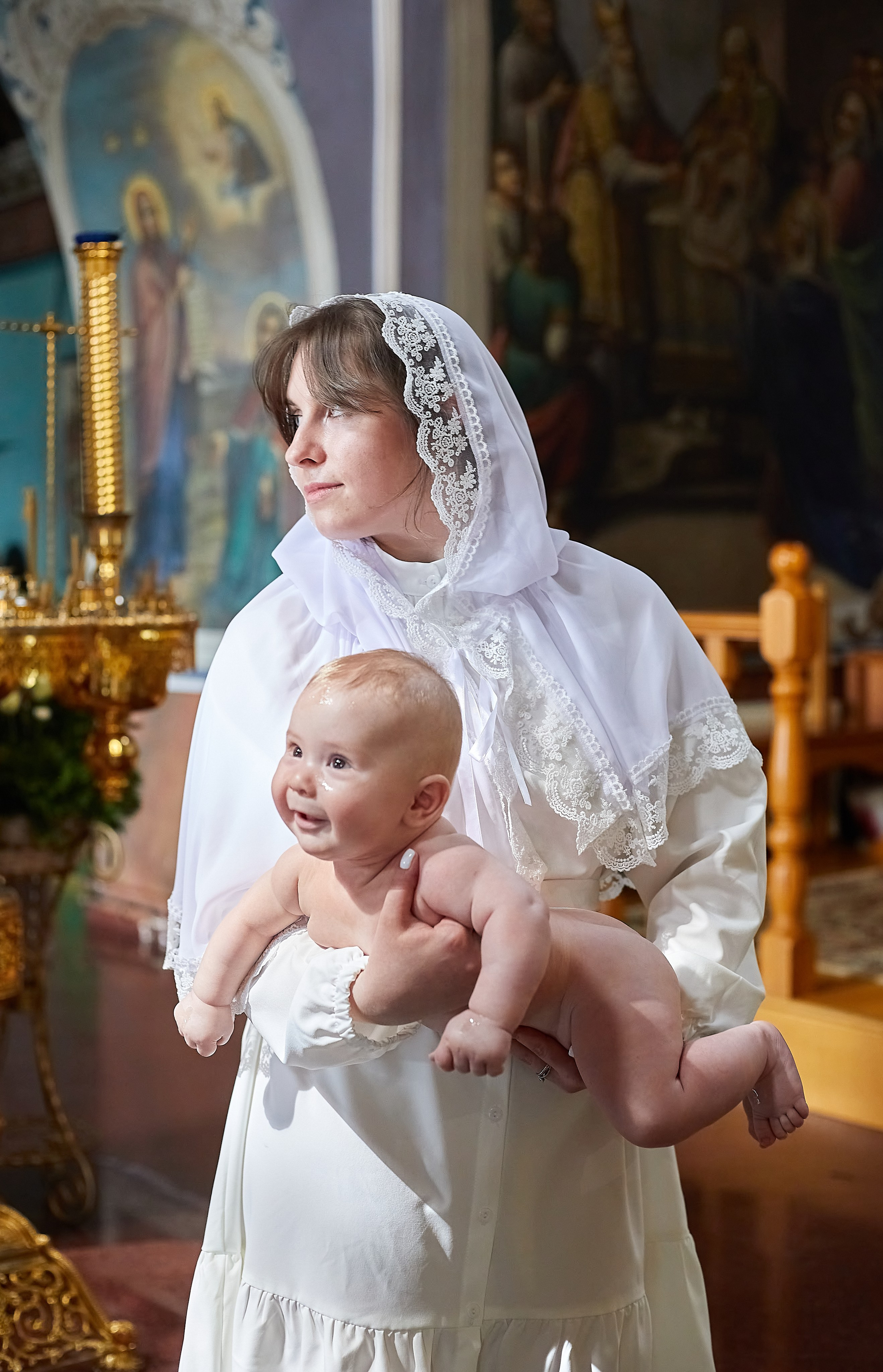 Крещение Ярослава. Семейный и детский фотограф в Ярославле Юлия Галашина