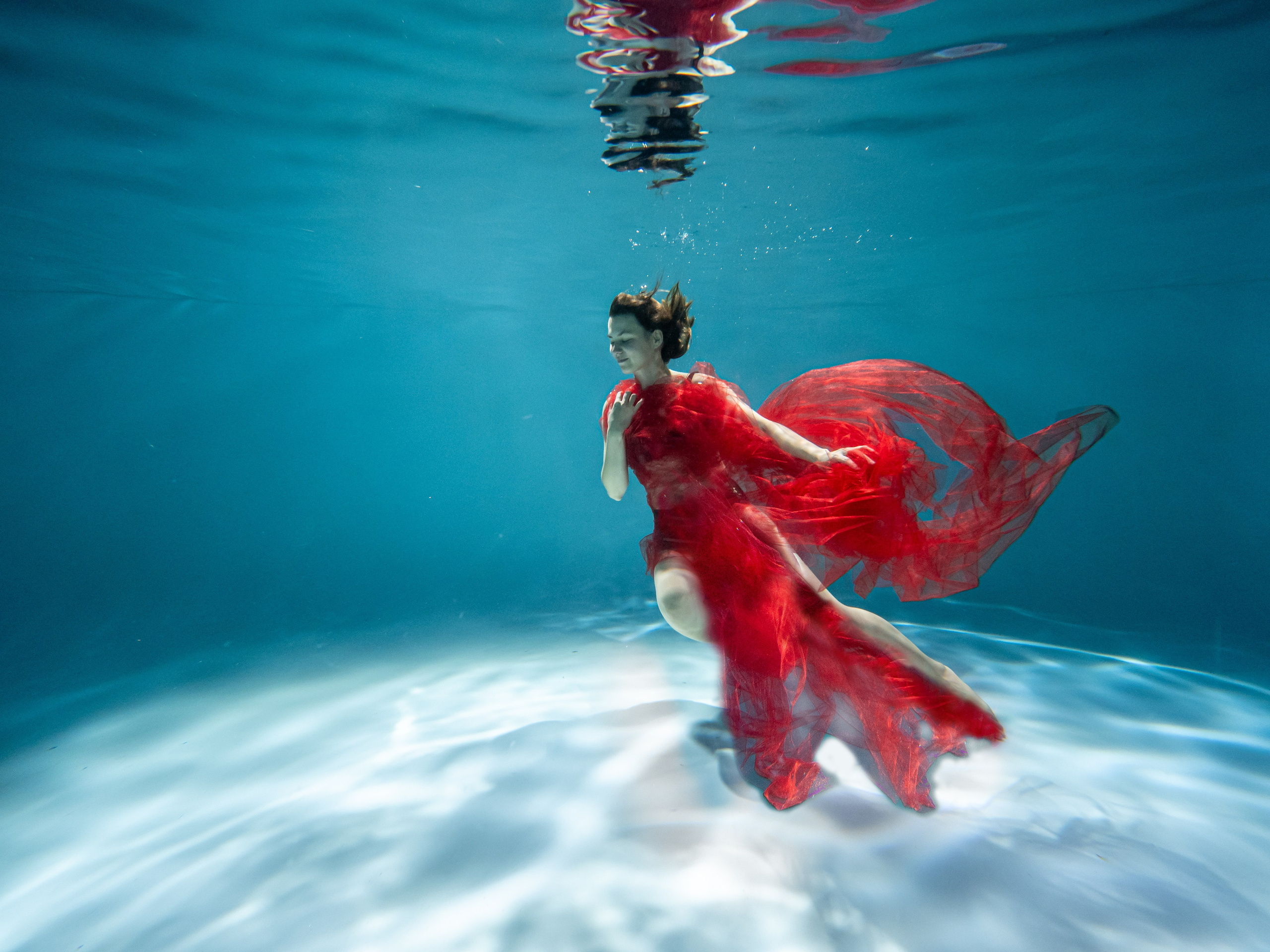 Подводные сьемки в OceanStars. Творческие сьемки