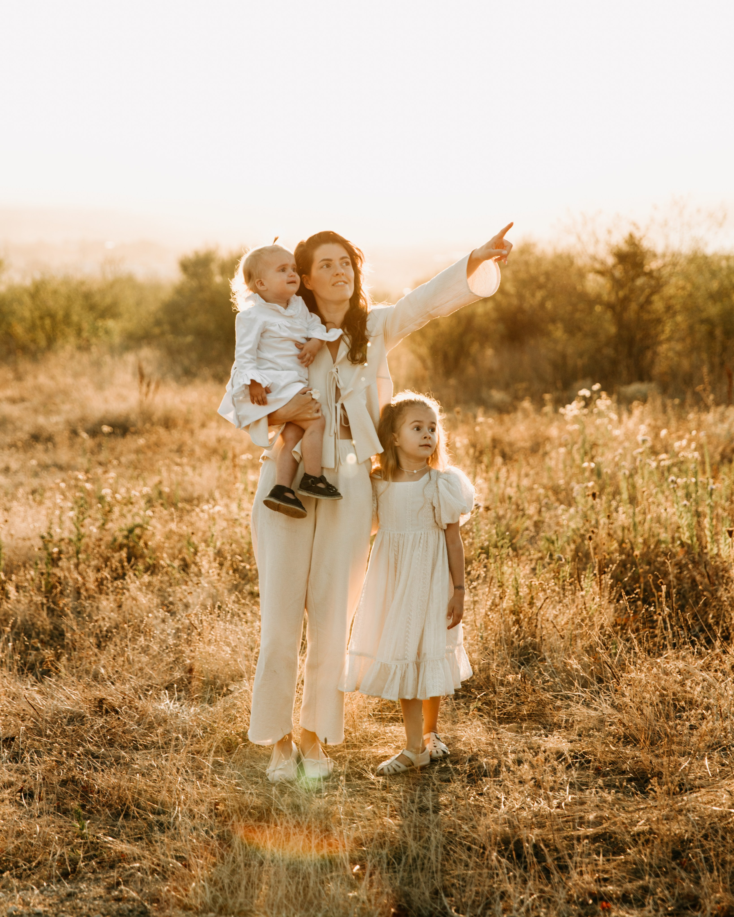 Ксюша и Кирилл с малышками. Портфолио