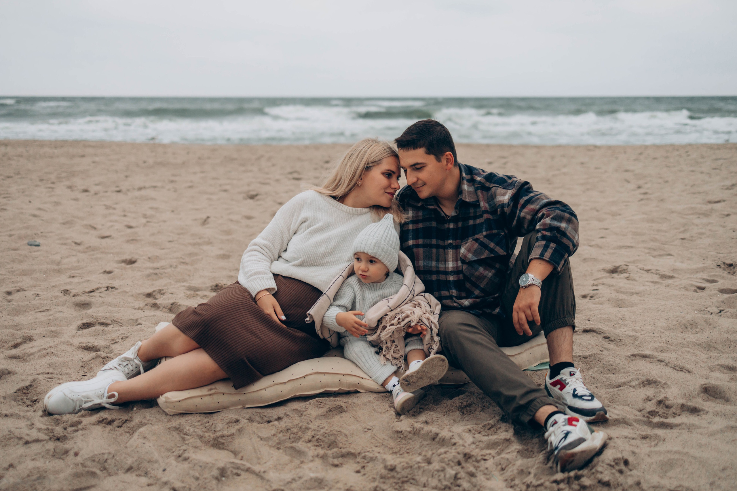 На берегу моря…. Семейный фотограф Москва Калининград СПб