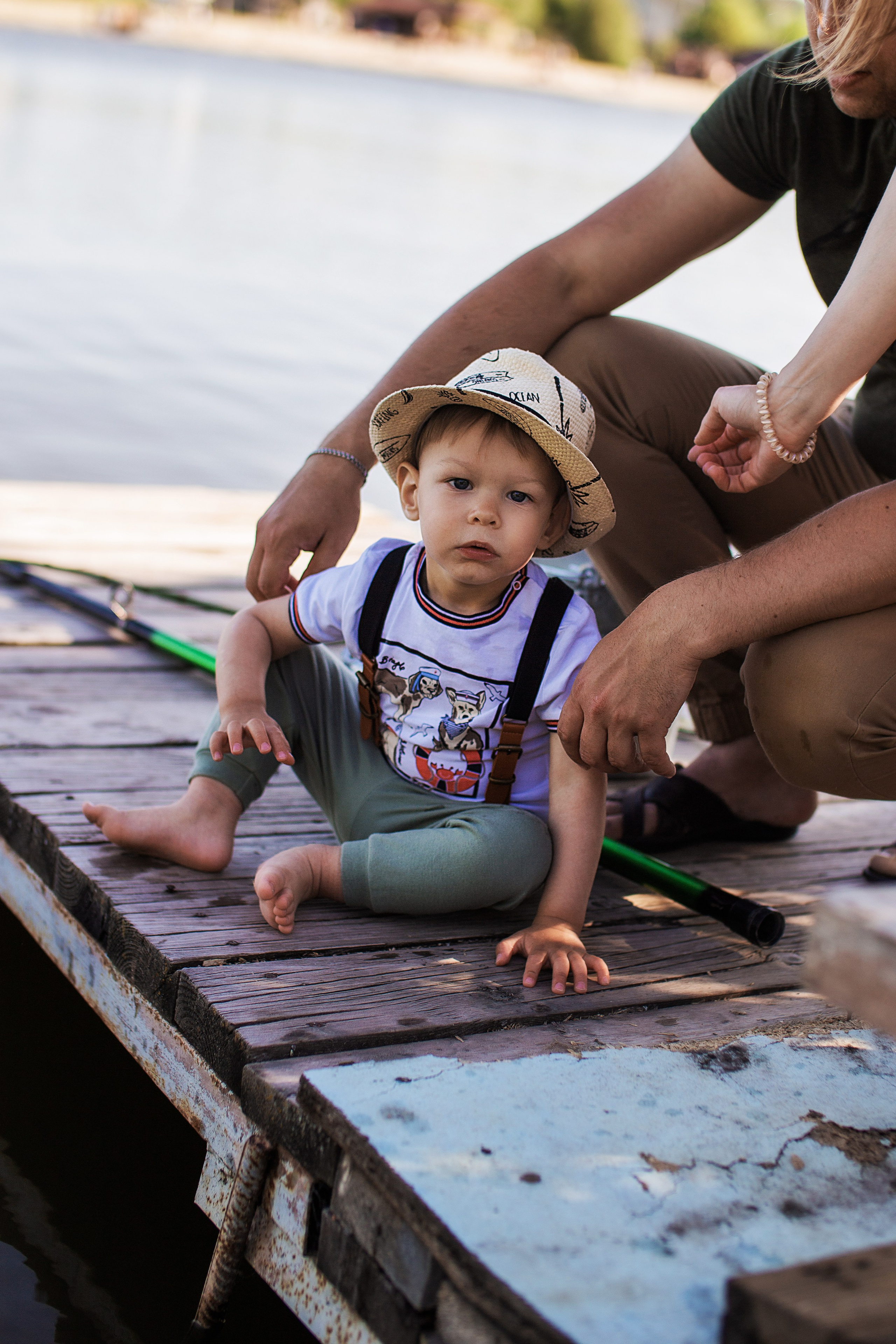 На рыбалке. Семейный фотограф в Саратове