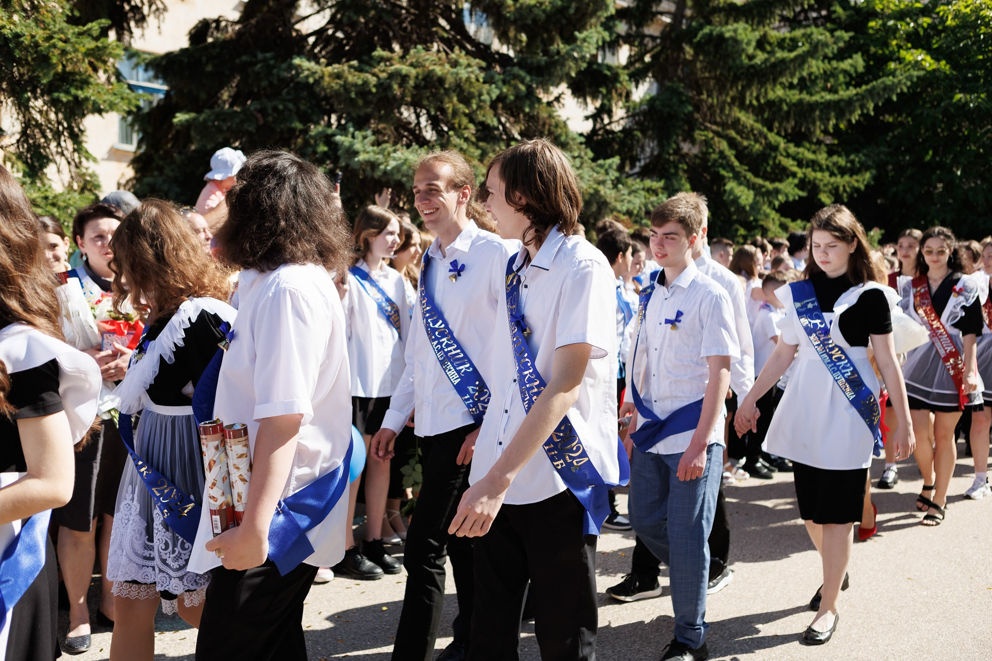 Последний звонок в Гимназии № 1, г. Севастополь. Свадебный фотограф, фотосъемка в Крыму, Севастополе, Симферополе, Ялте