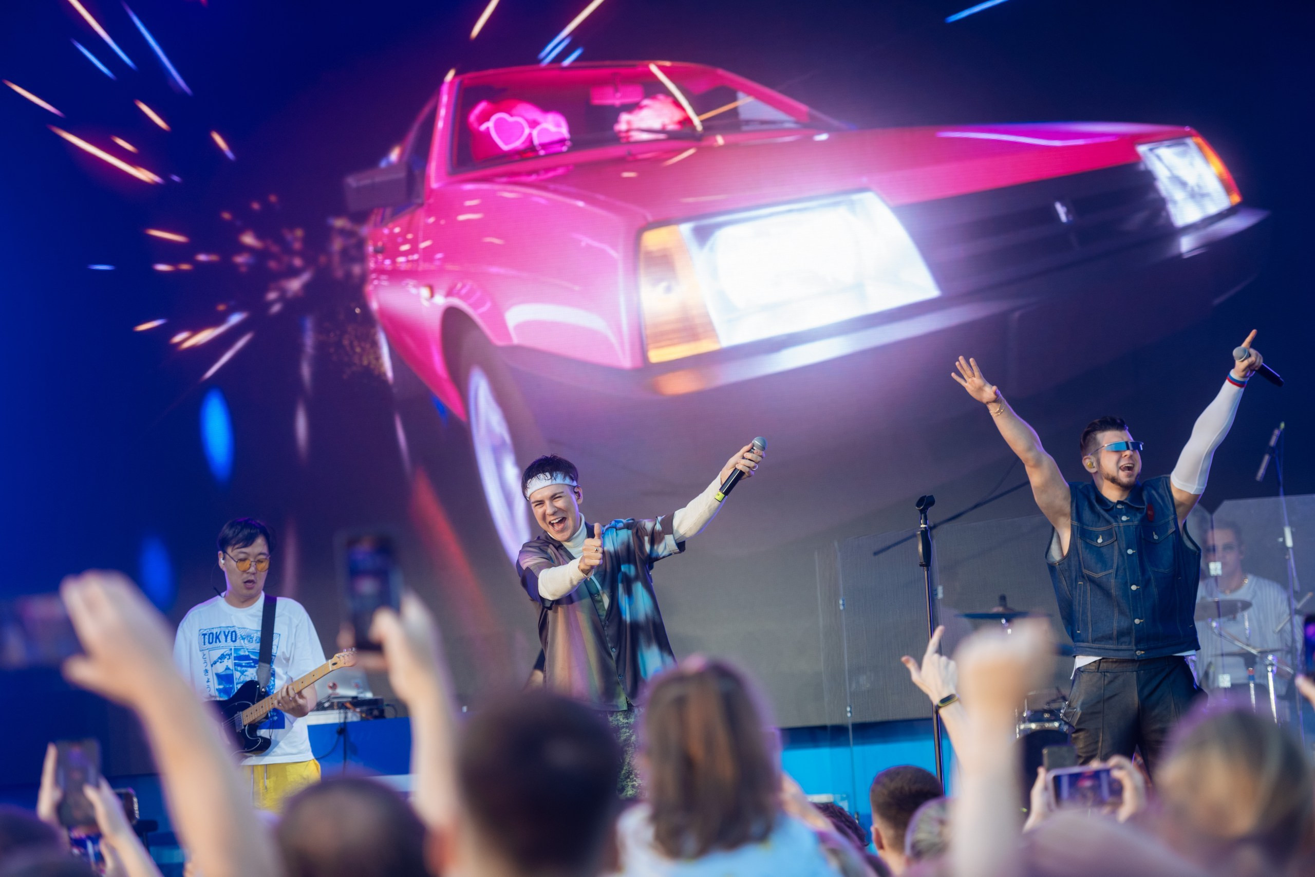 Gayazovs Brothers на площадке Московского урбанистического форума в Лужниках 19 августа 2023 г