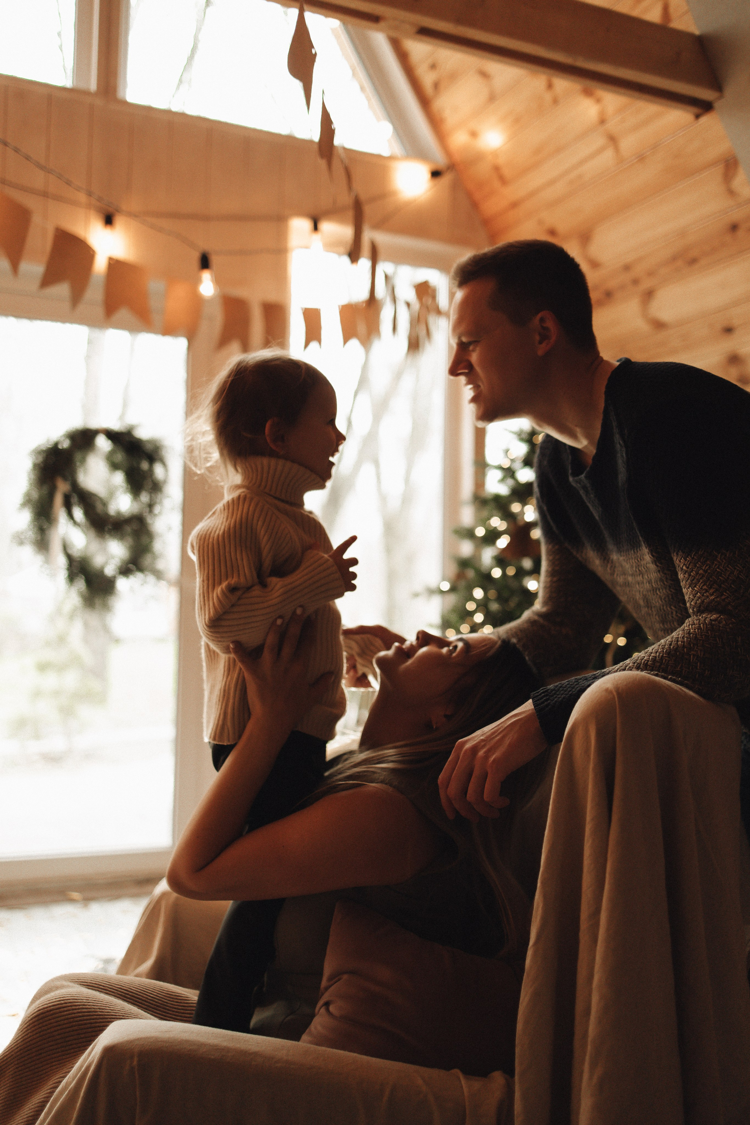 Новогодняя история в домике. Семейный и детский фотограф, таганрог, ростов-на-дону