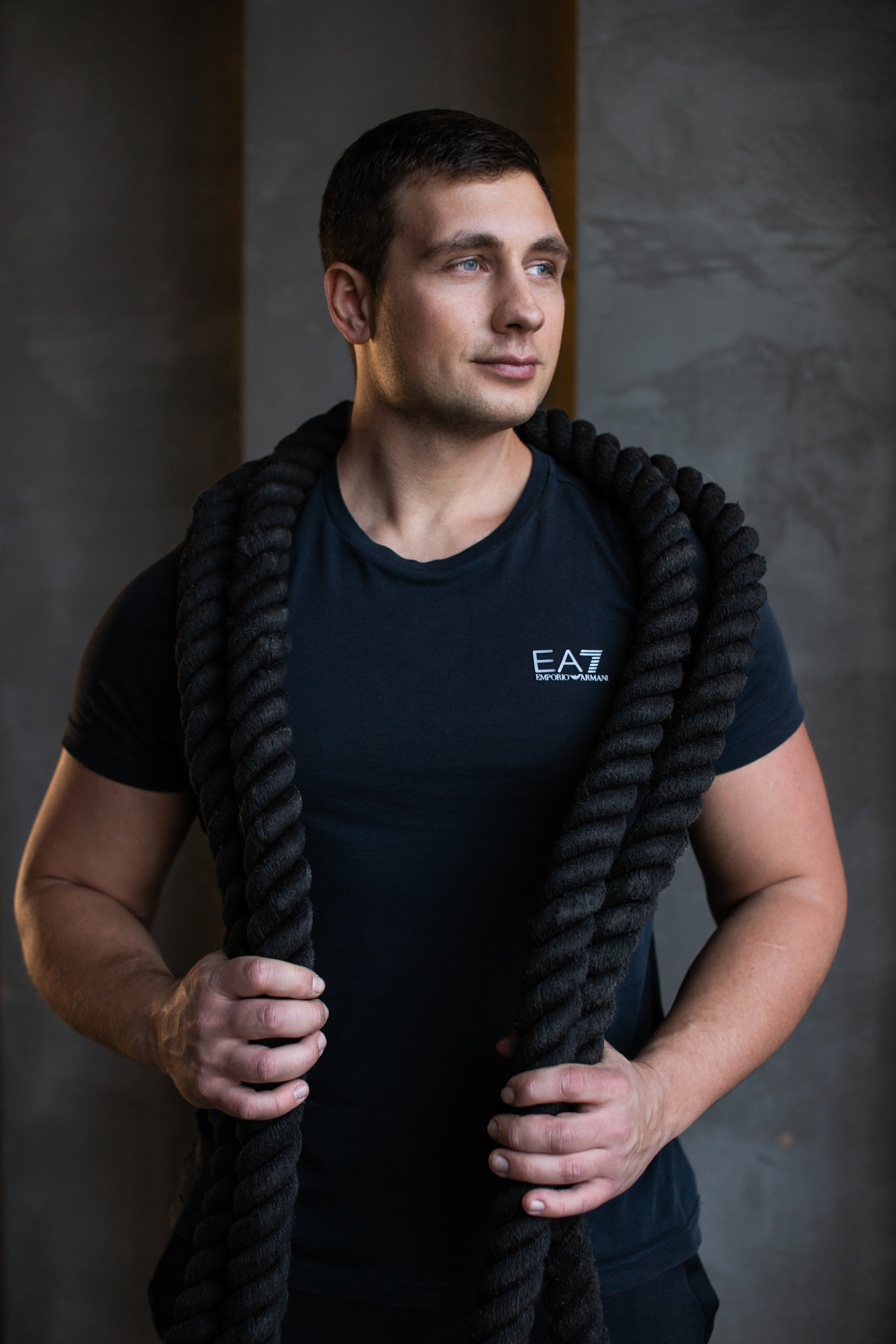 Михаил. Фитнес-тренер. Фото l Ретушь l Контент в Москве. Андреева Марина