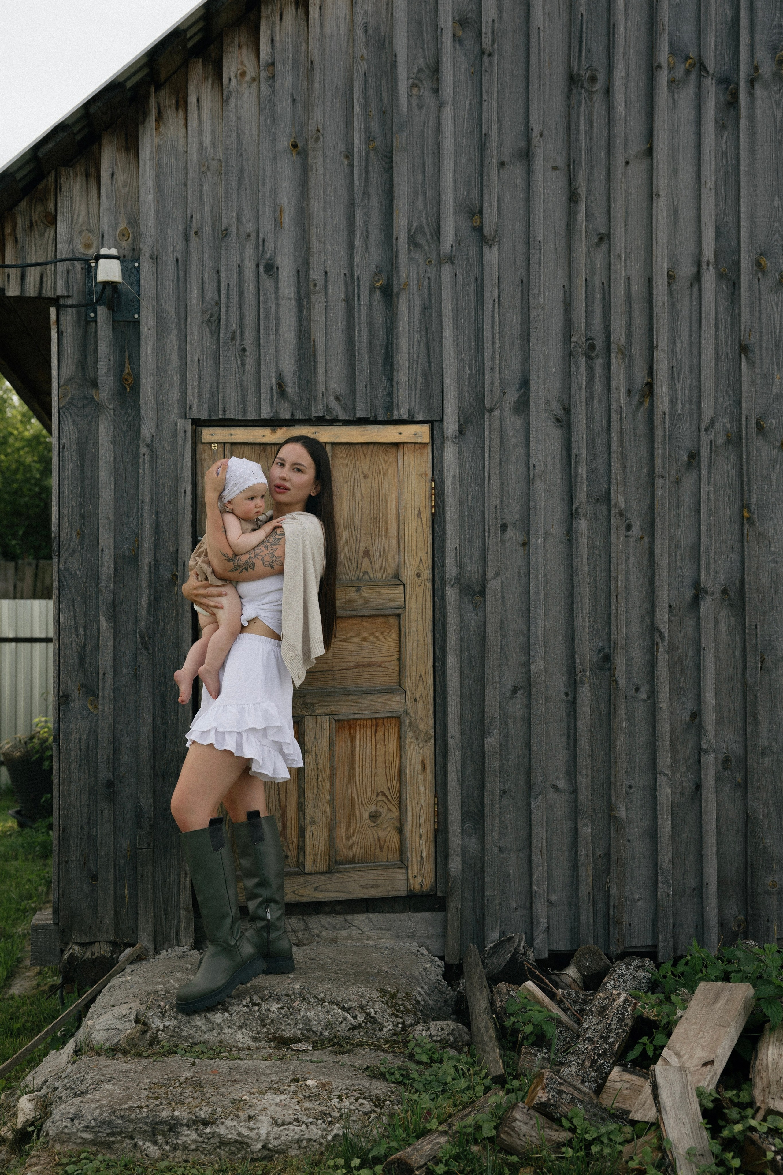 Таня и Тася в деревне. Дубинкина Екатерина Фотограф Рязань, Москва