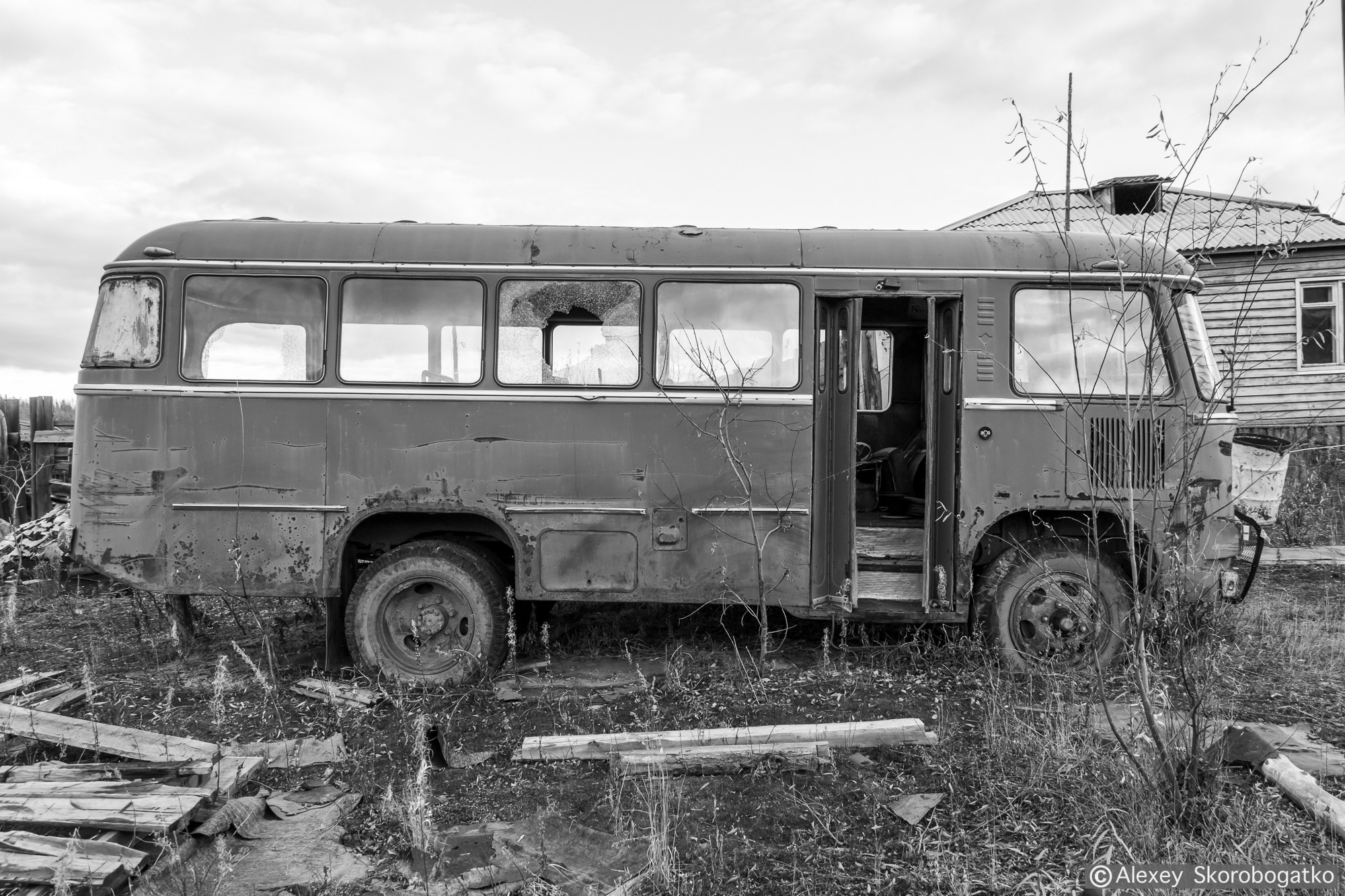 Якутия, п. Лазо, прииск Адычанский. Фотограф Алексей Скоробогатько