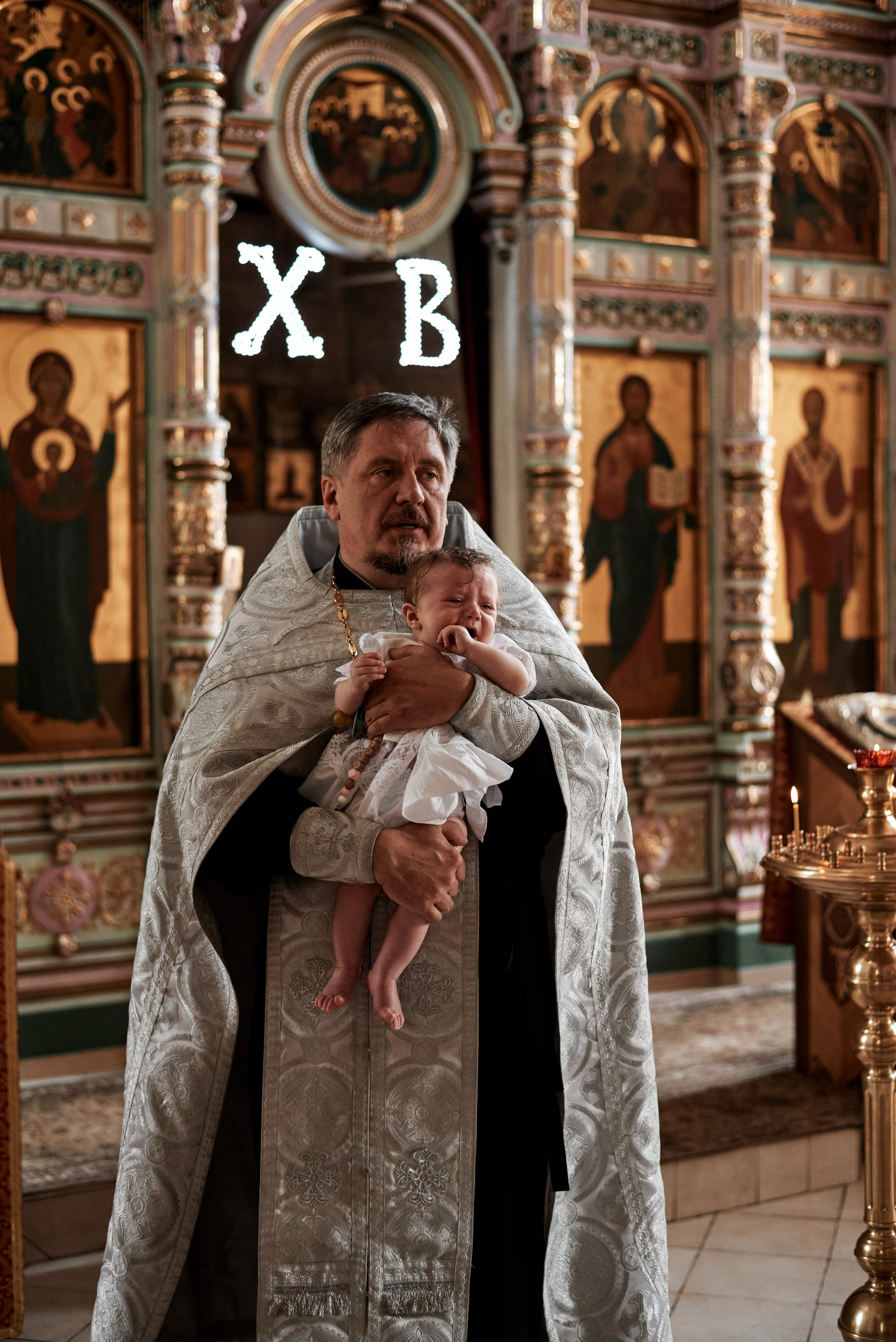 Фотосъемка таинства крещения. Семейный фотограф в Железнодорожном Масаева Елена
