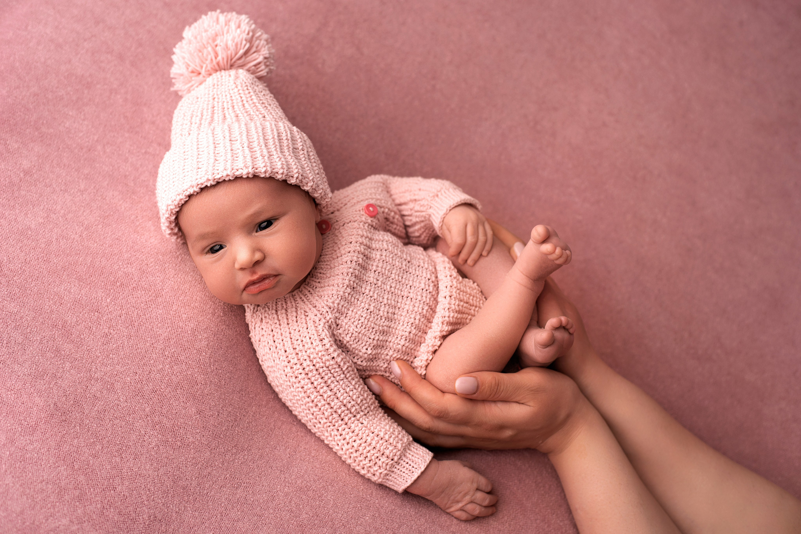 Новорождённые девочки. Детский фотограф новорождённых в Минске Боровик Екатерина
