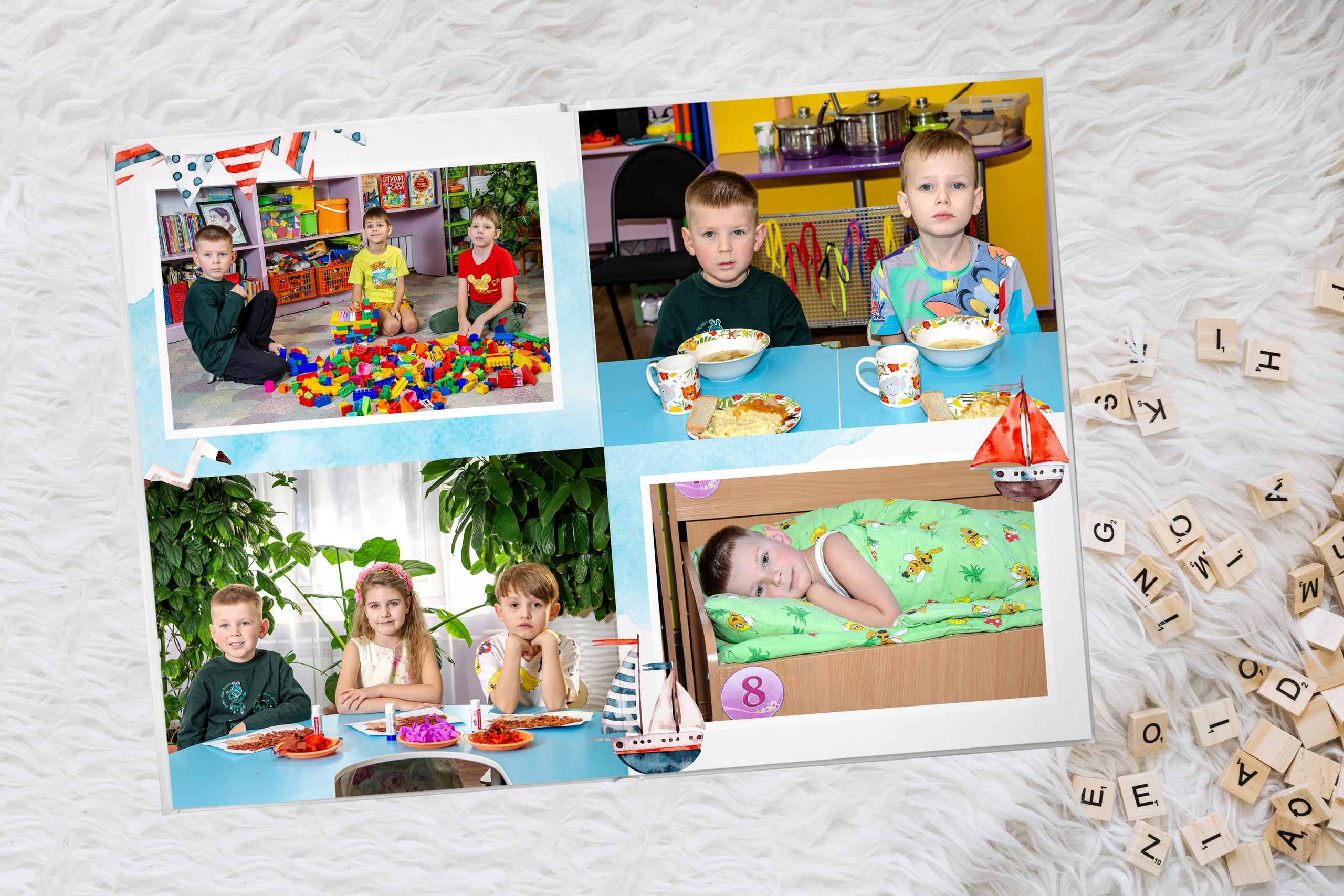 НАШИ РАБОТЫ — ДЕТСКИЙ САД. Фотограф в Шелехове, лучшие выпускные альбомы в Шелехове
