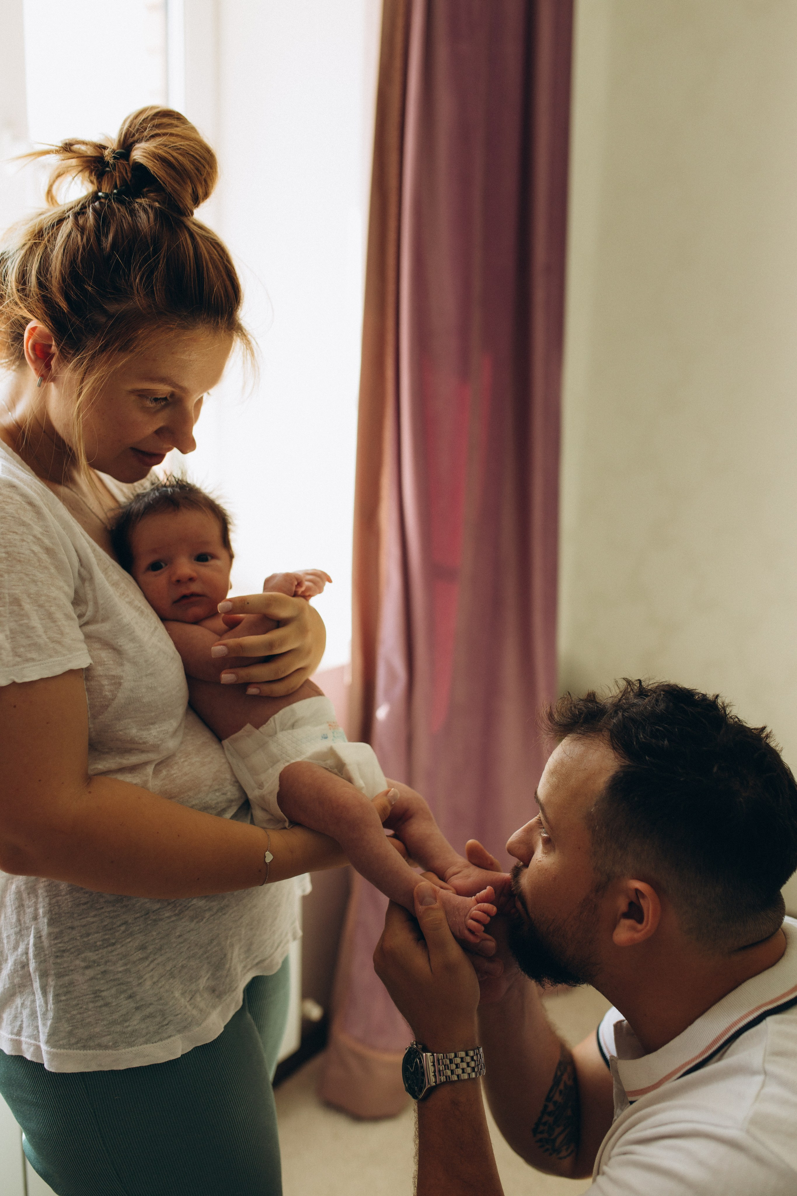 Newborn lifestyle. Семейный фотограф в Обнинске