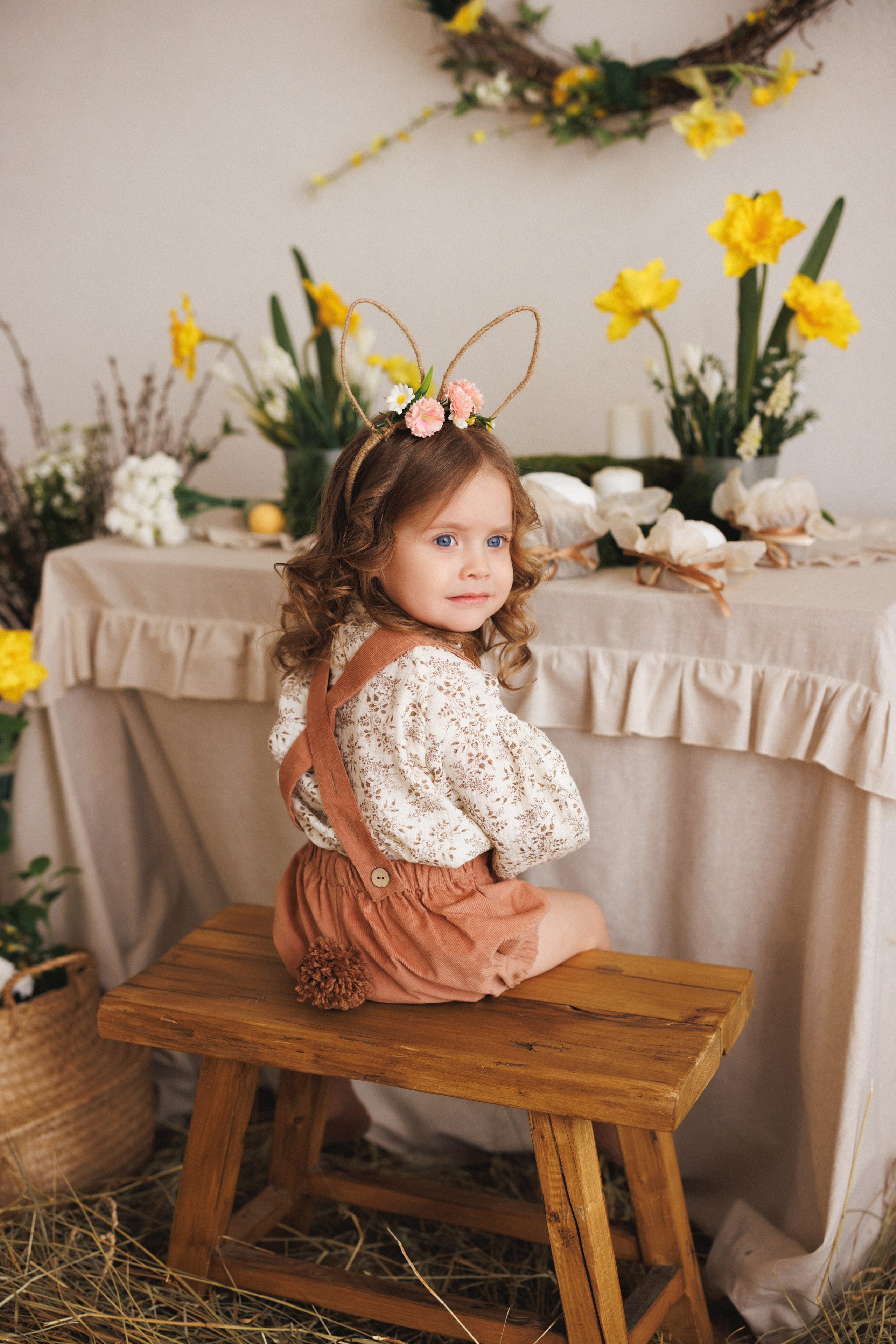 Пасхальная фотосессия в фотостудии «Mestone». Семейный и детский фотограф в Краснодаре Анна Трашкова