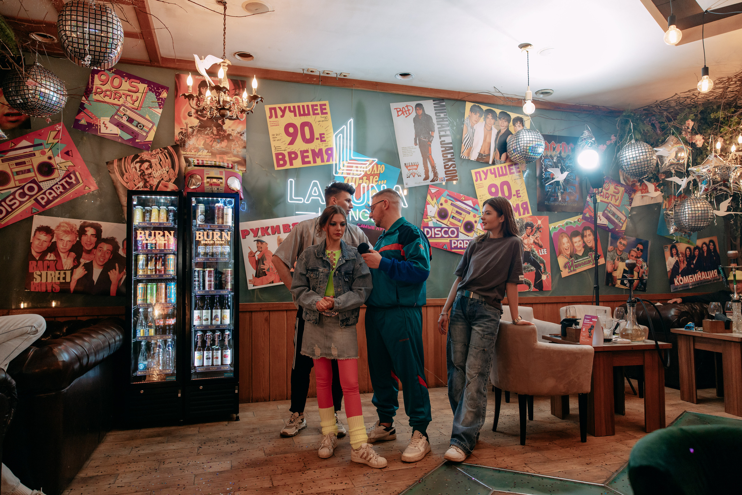 ДР Кальянной в стиле 90-х. Видео + фото. Фото и видео съемка. Андрей Ионов