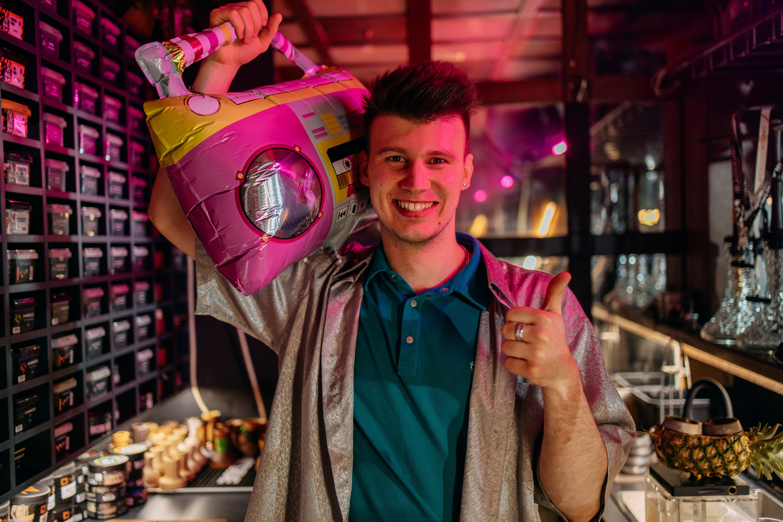 ДР Кальянной в стиле 90-х. Видео + фото. Фото и видео съемка. Андрей Ионов