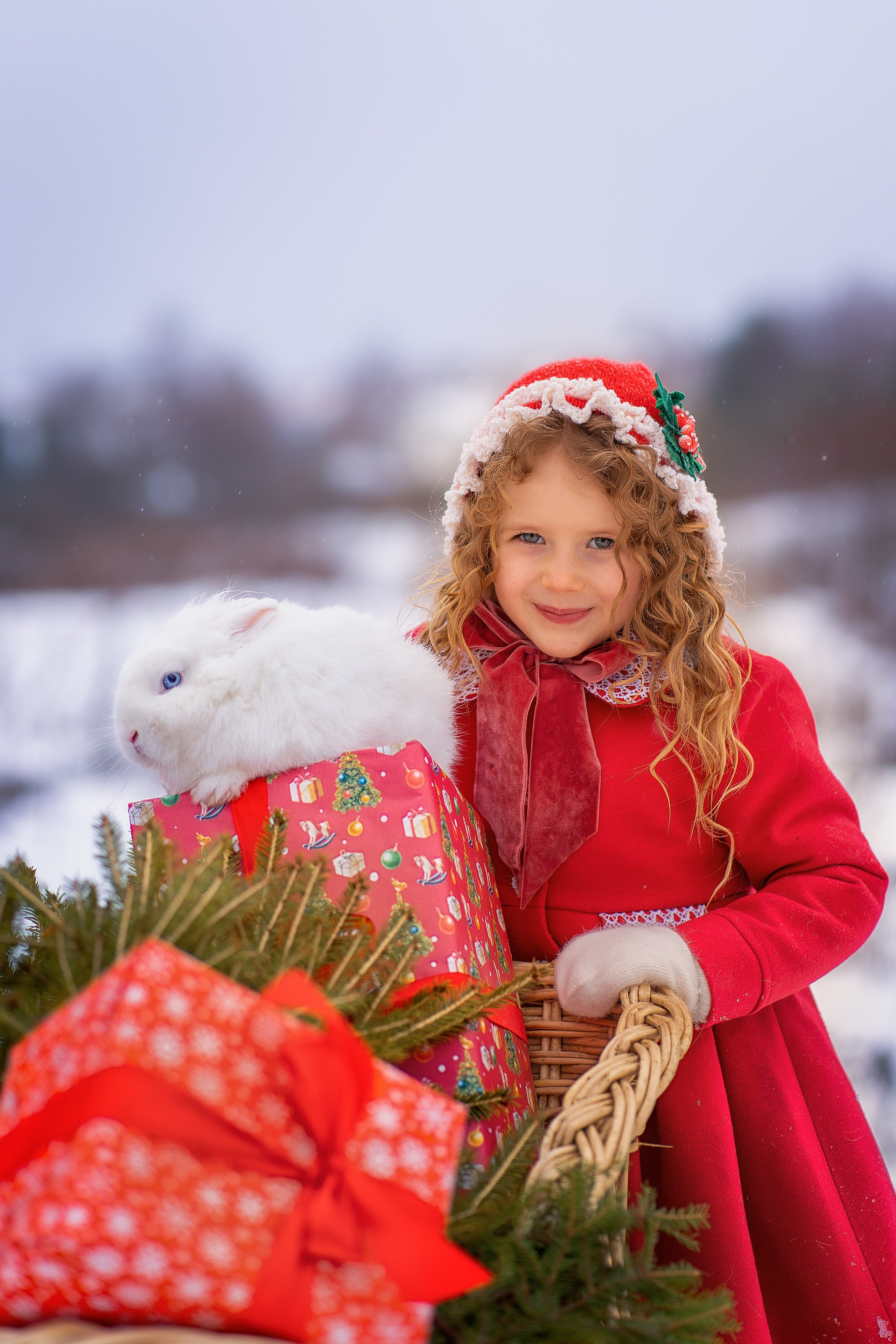 Детские новогодние и рождественские фотоистории. Детский и семейный фотограф в Москве и Подмосковье Настя Наумова