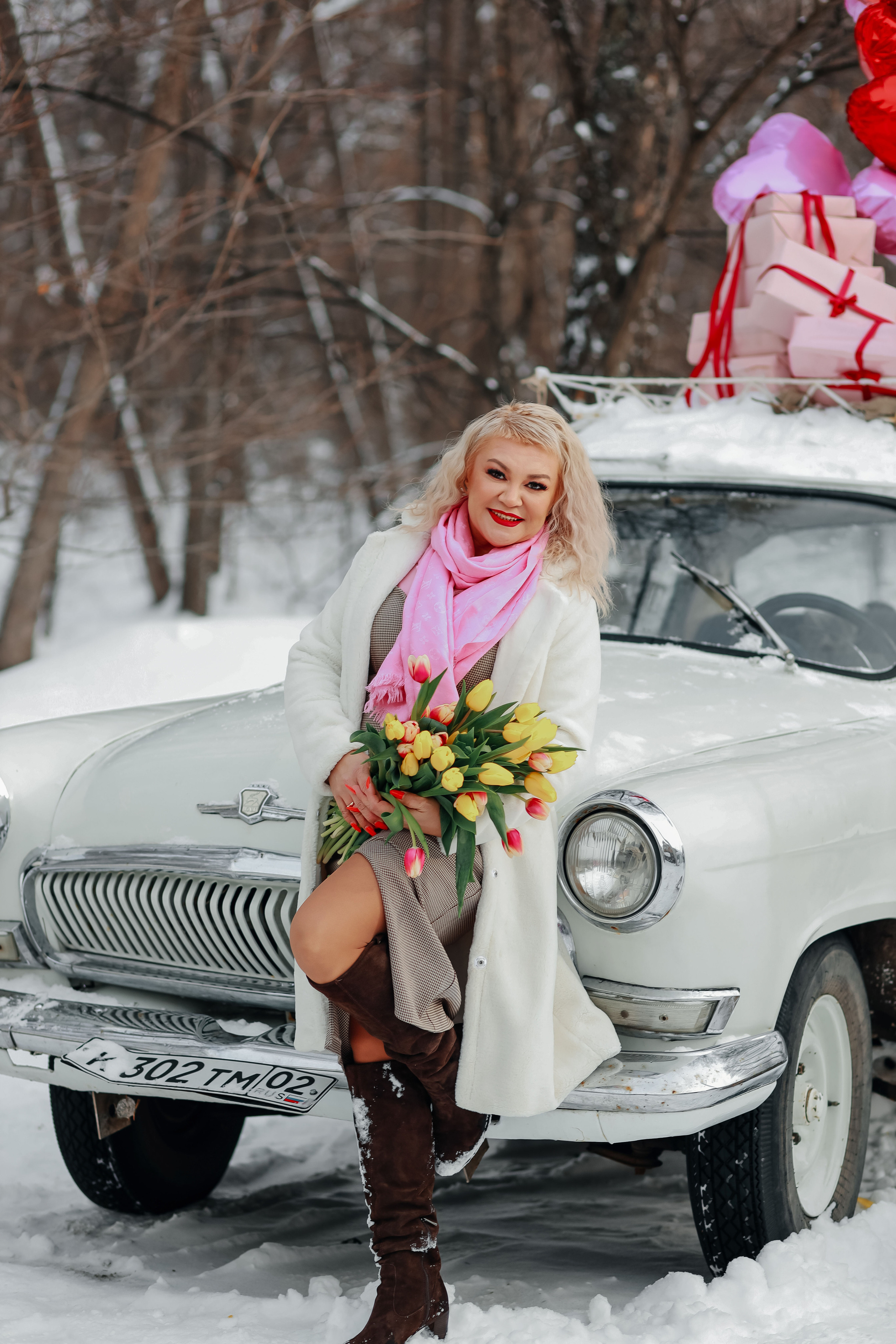 Фотосессия с цветами к 8 марту. Иванова Ирина Свадебный и семейный фотограф г. Уфа