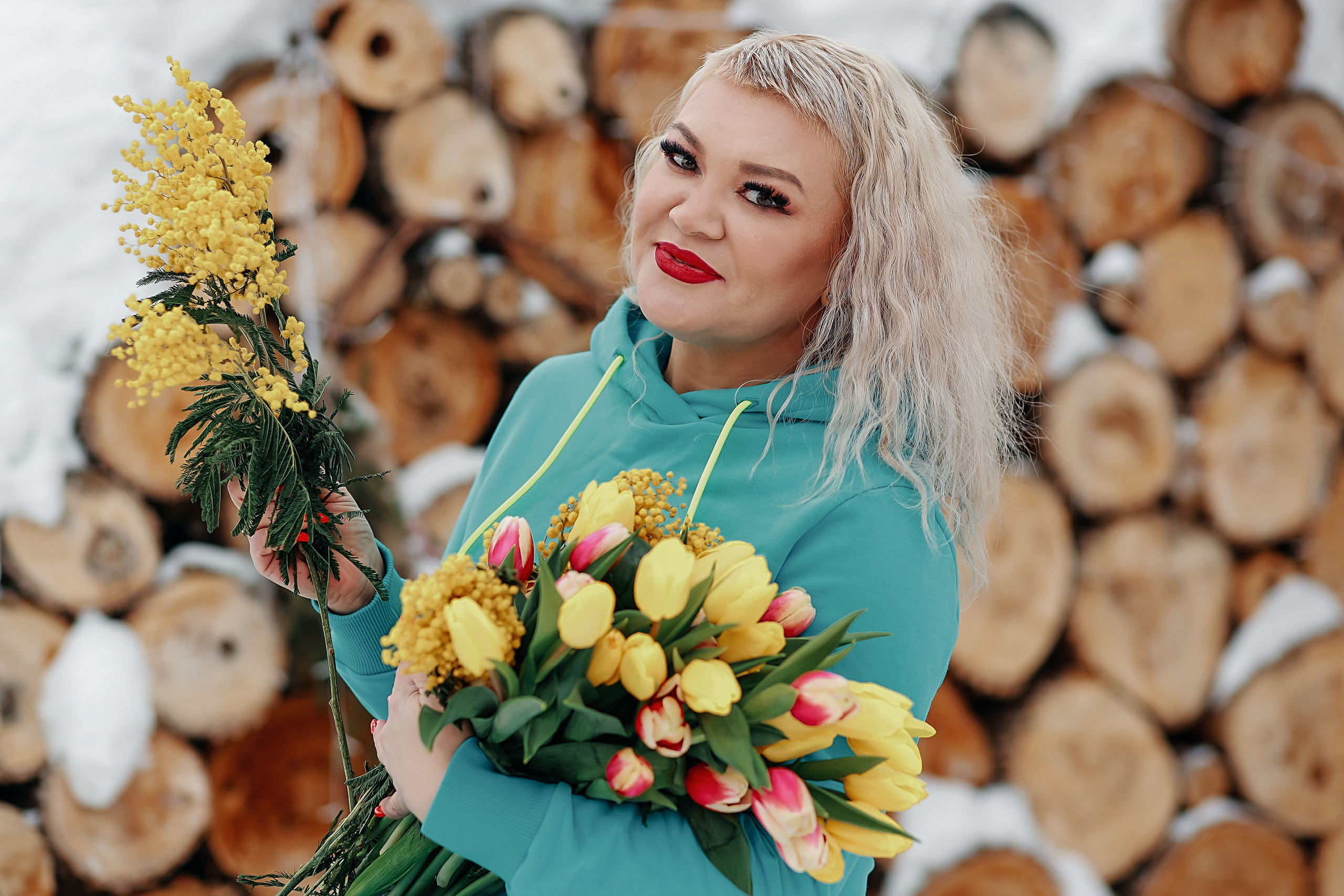 Фотосессия с цветами к 8 марту. Иванова Ирина Свадебный и семейный фотограф г. Уфа