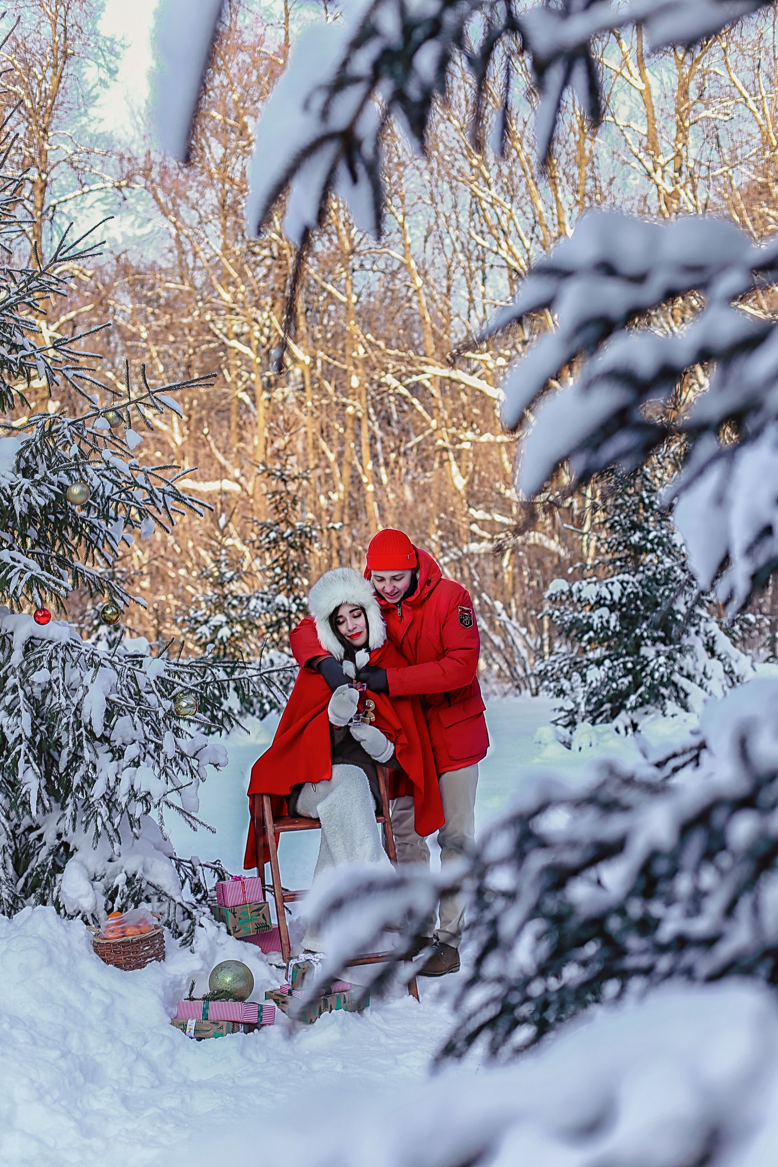 Лав история зимой. Иванова Ирина Свадебный и семейный фотограф г. Уфа