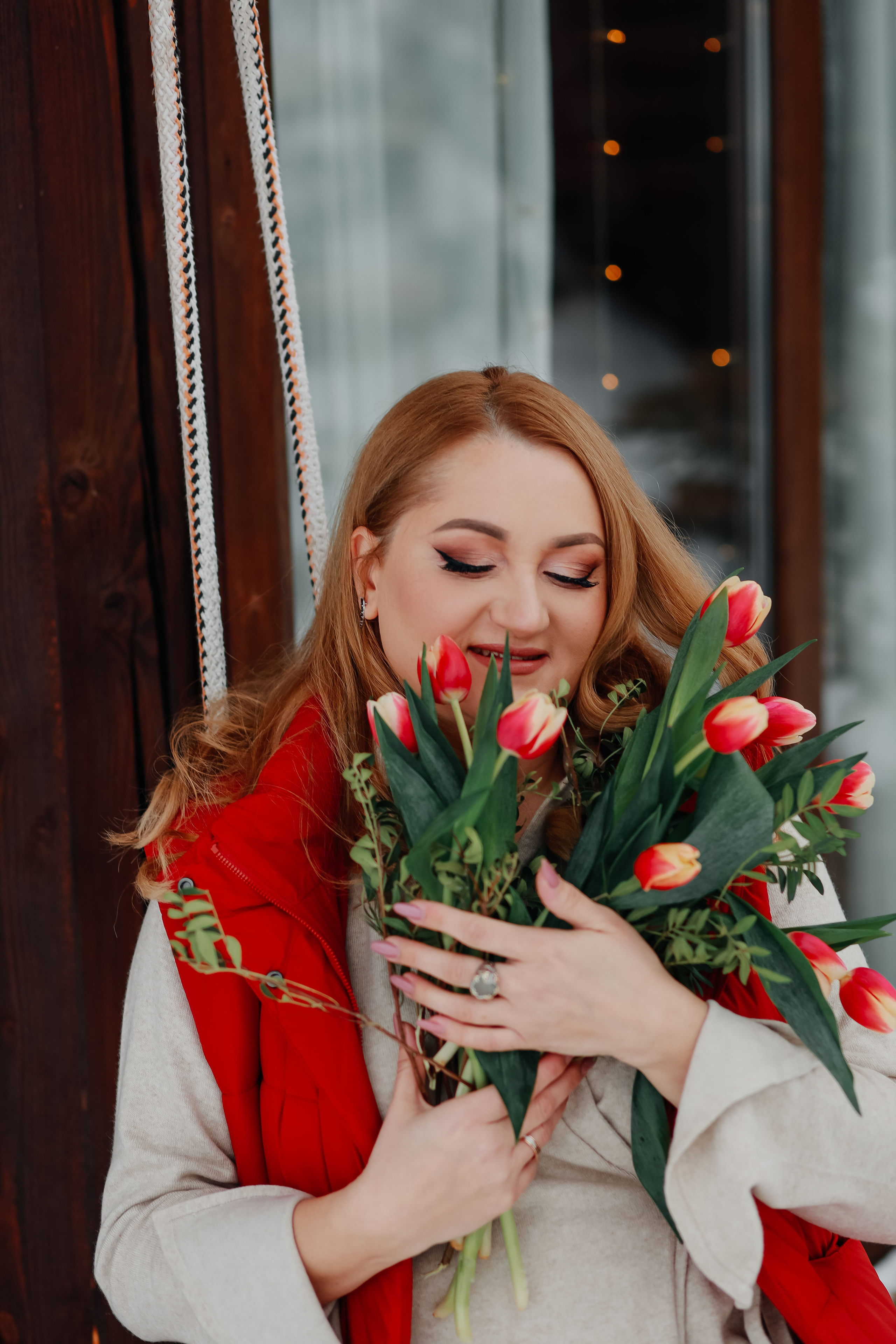 Фотосессия с цветами к 8 марту. Иванова Ирина Свадебный и семейный фотограф г. Уфа