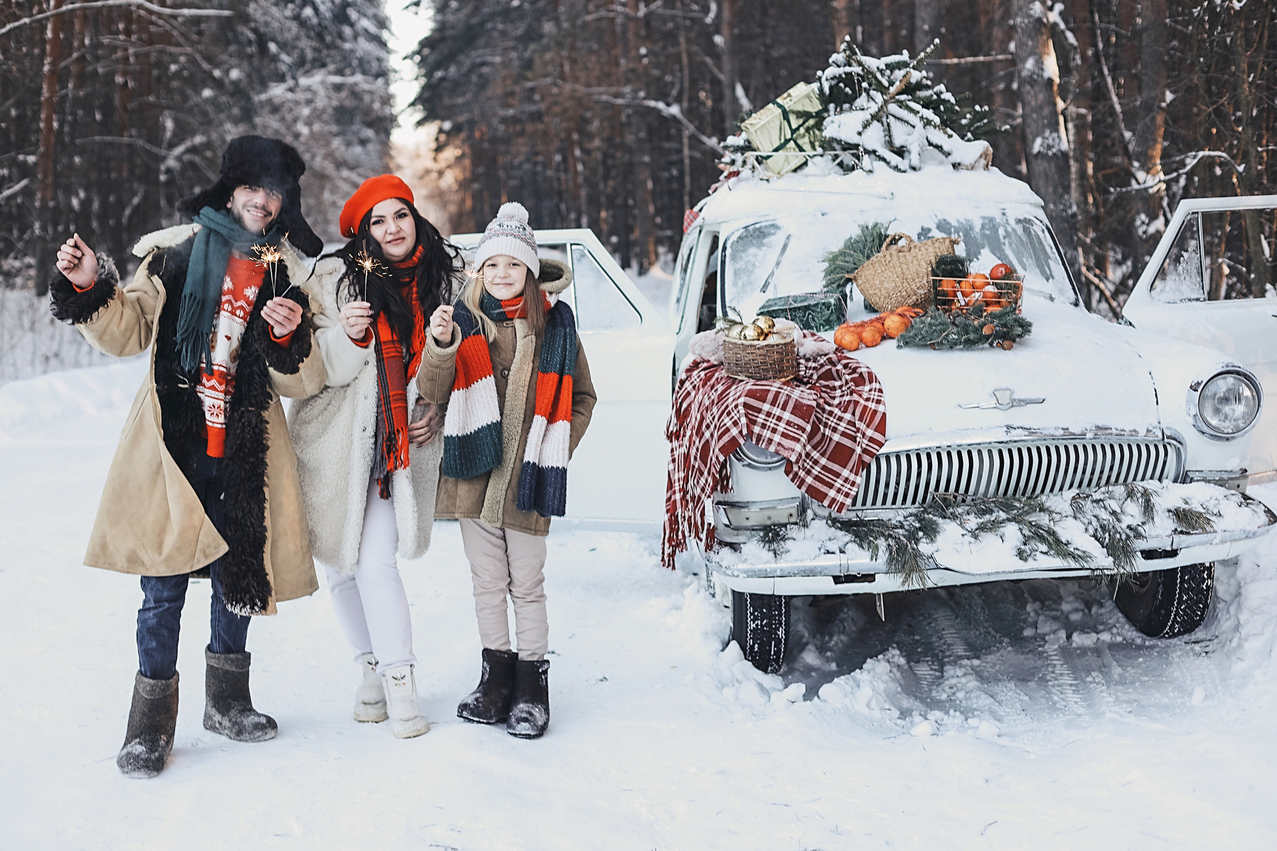 Фотосессия с ретро машиной. Иванова Ирина Свадебный и семейный фотограф г. Уфа