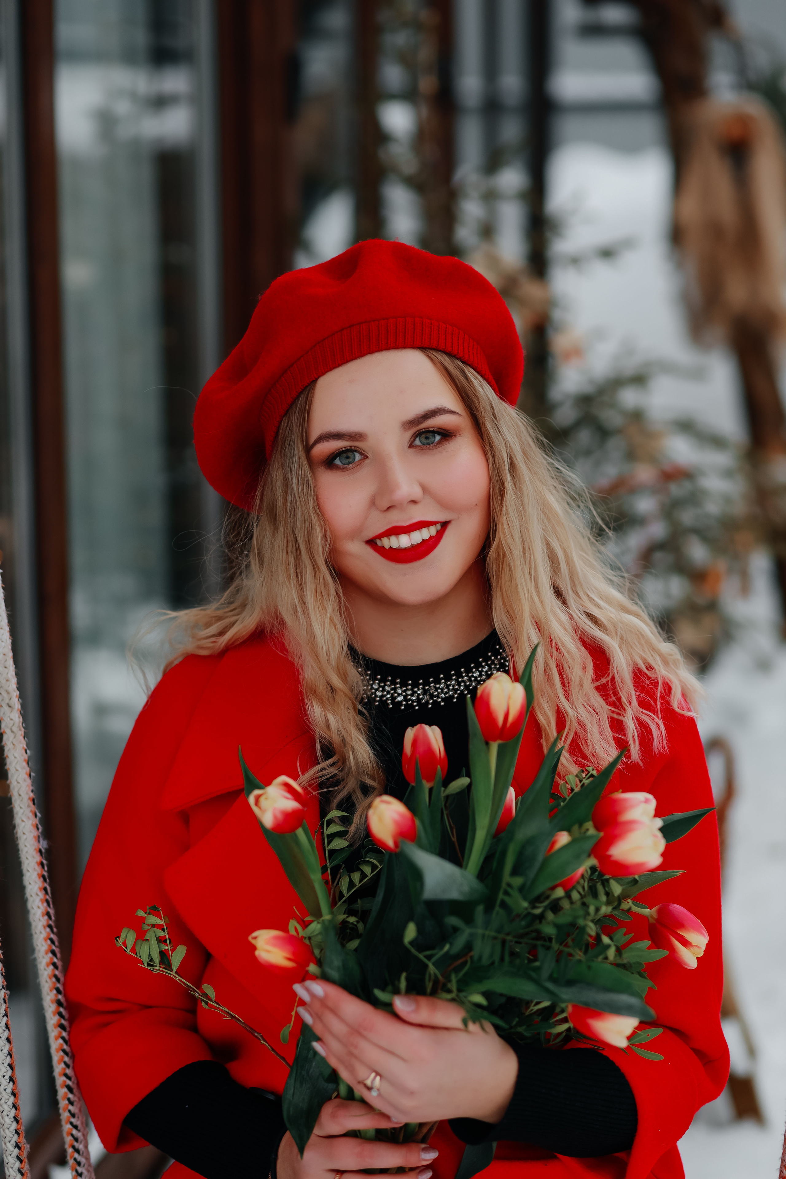 Фотосессия с цветами к 8 марту. Иванова Ирина Свадебный и семейный фотограф г. Уфа