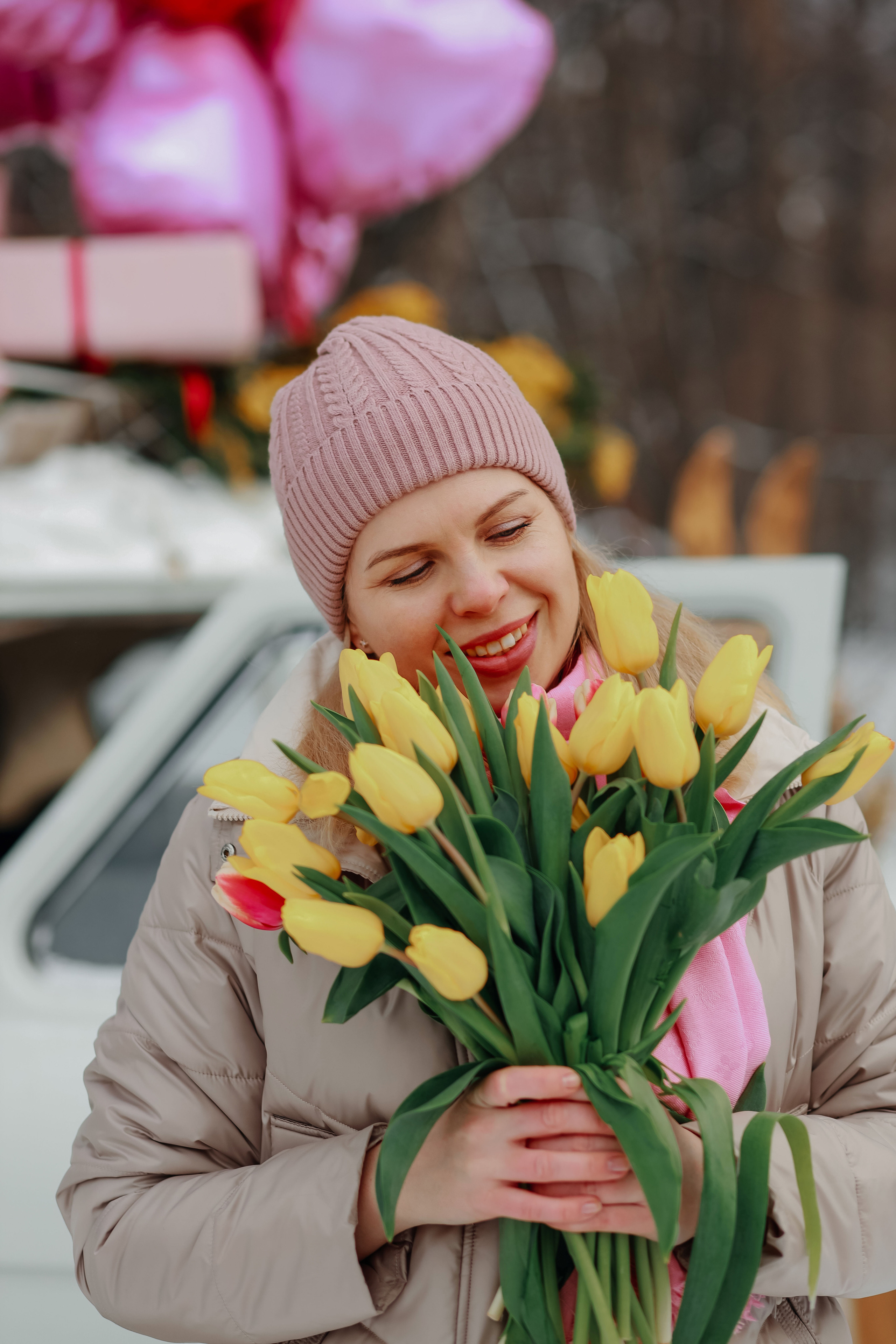 Фотосессия с цветами к 8 марту. Иванова Ирина Свадебный и семейный фотограф г. Уфа