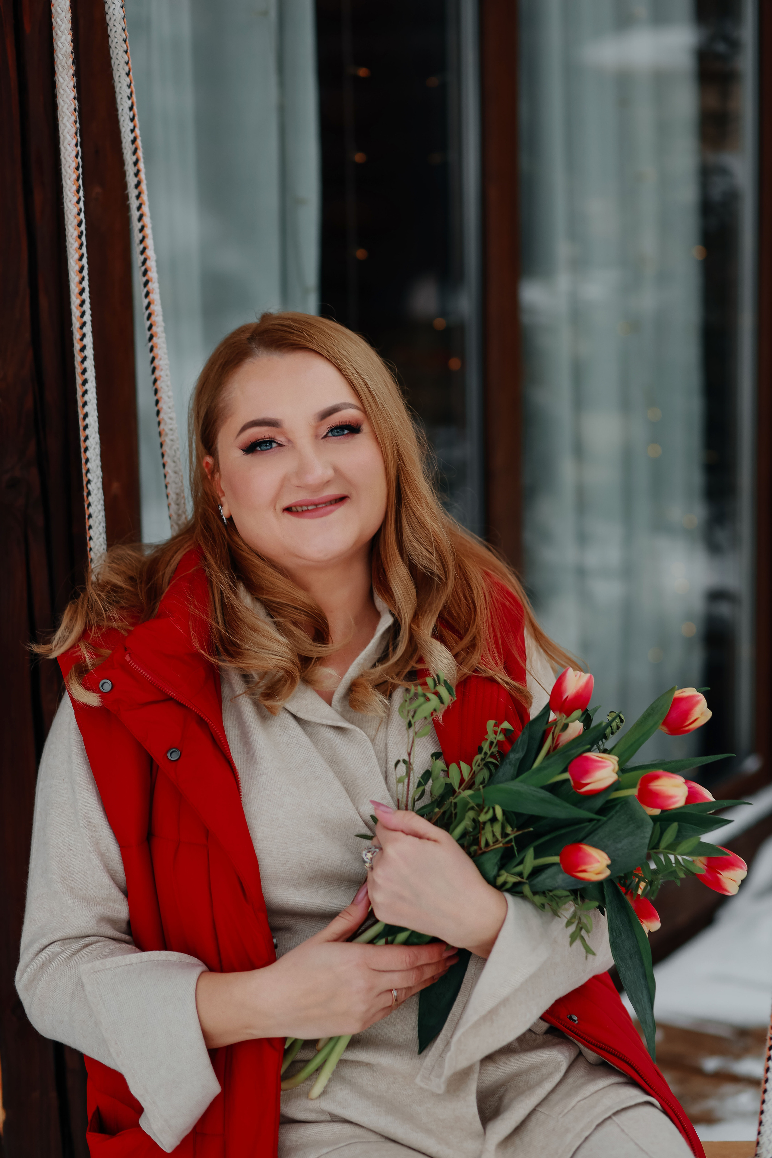 Фотосессия с цветами к 8 марту. Иванова Ирина Свадебный и семейный фотограф г. Уфа