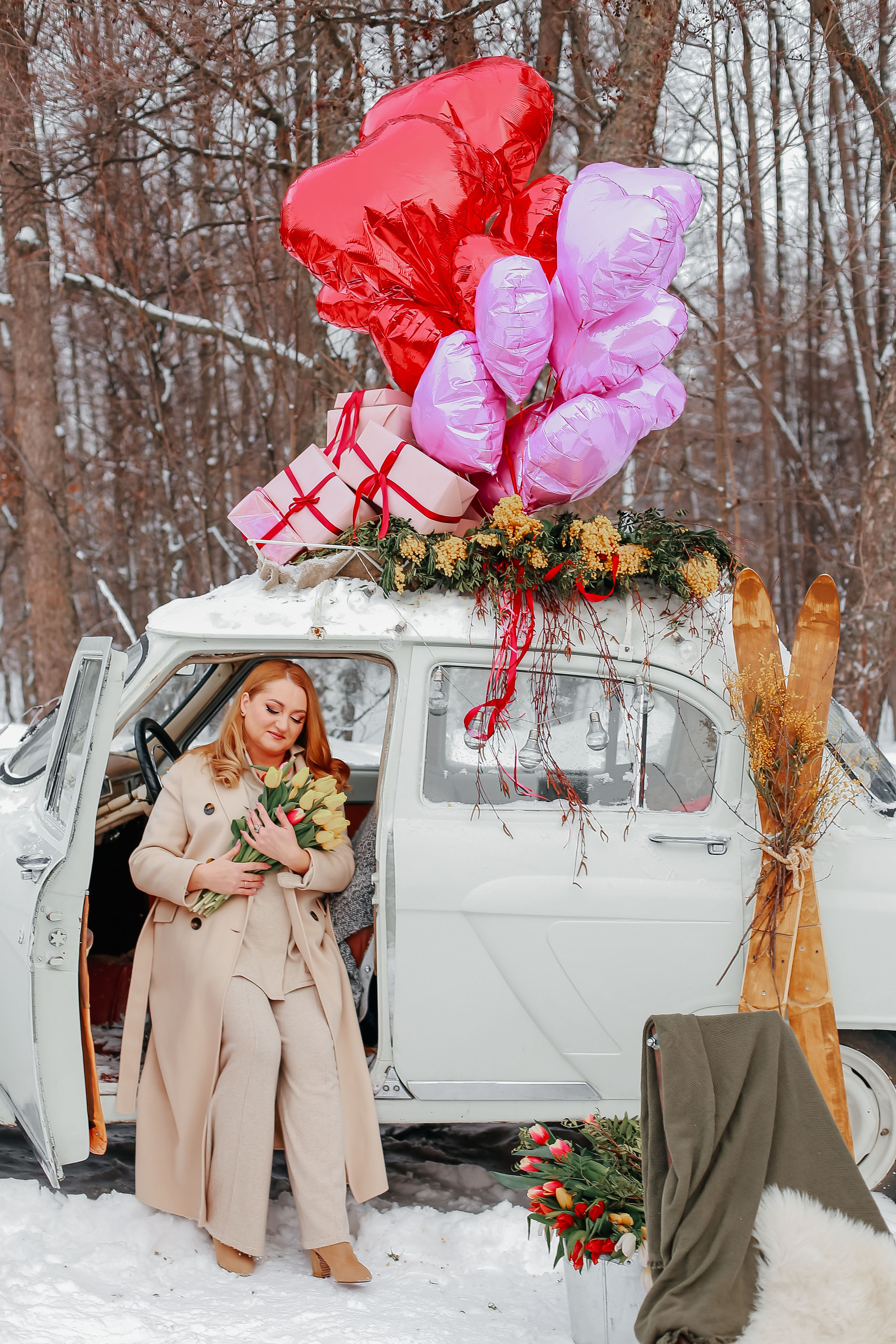 Фотосессия с цветами к 8 марту. Иванова Ирина Свадебный и семейный фотограф г. Уфа